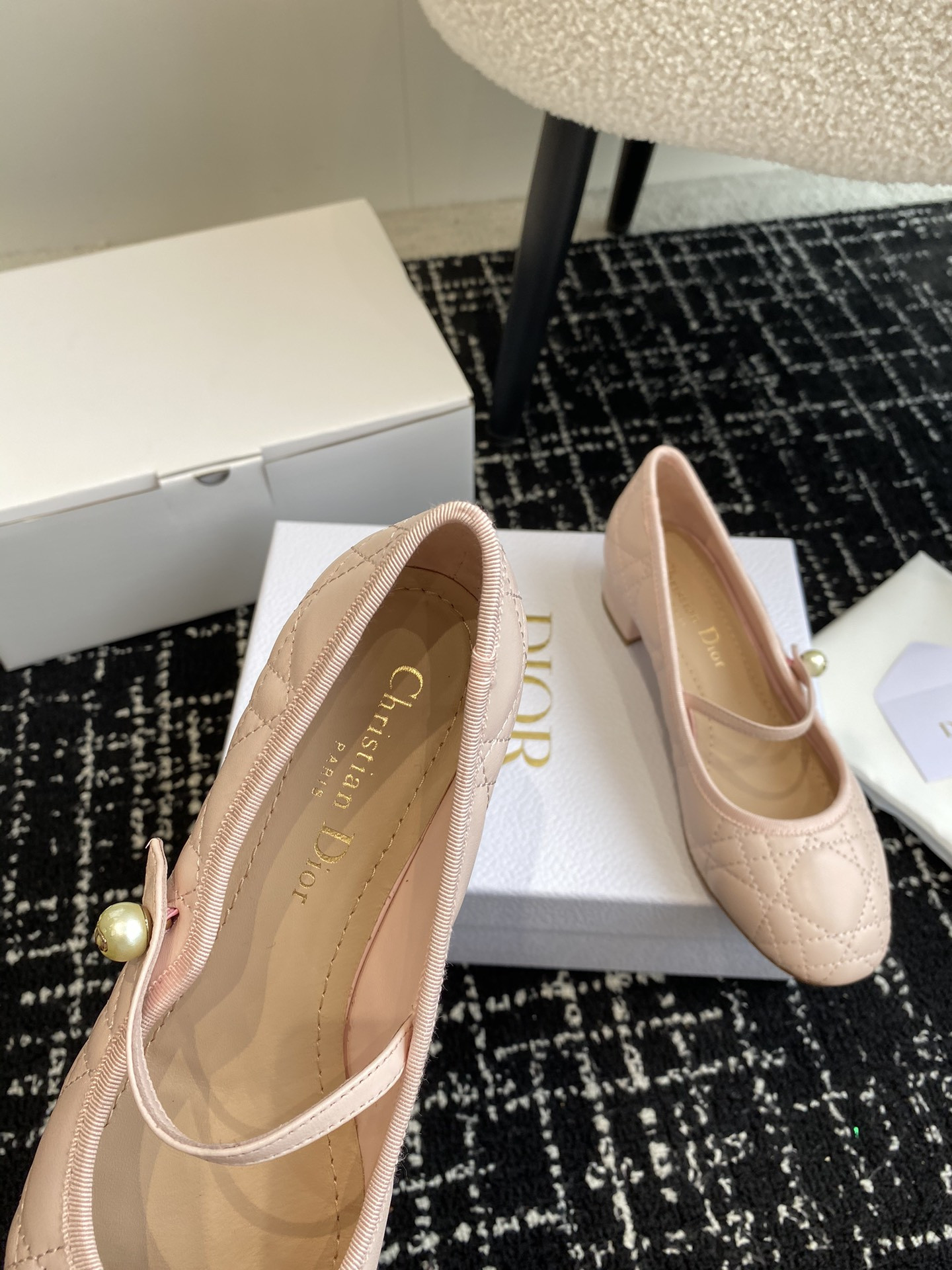 UA D10r Ballet Pump Rose