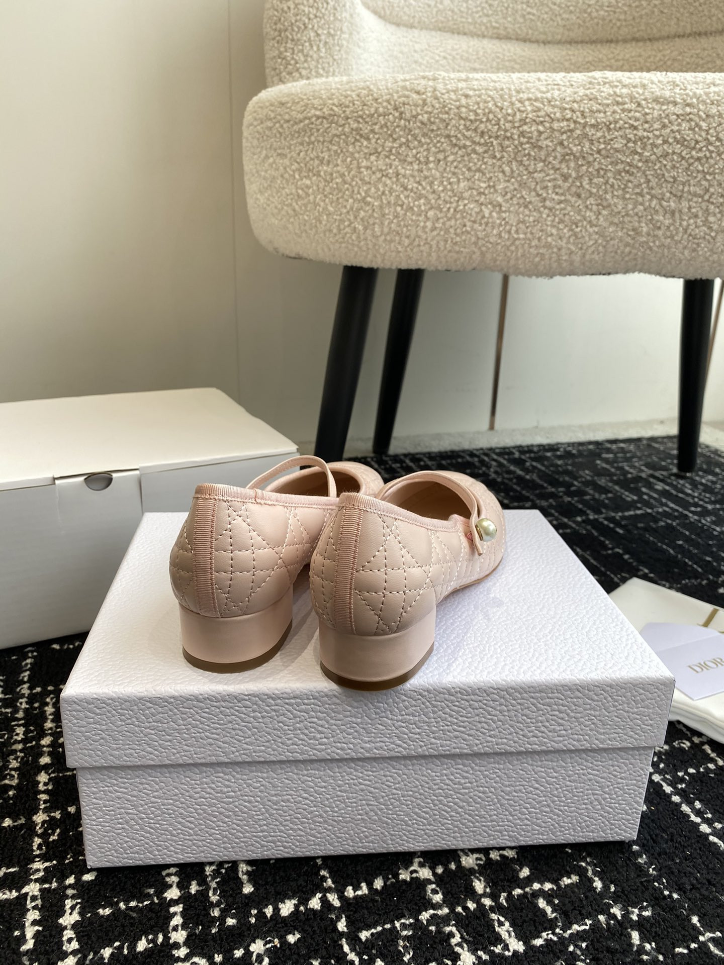 UA D10r Ballet Pump Rose