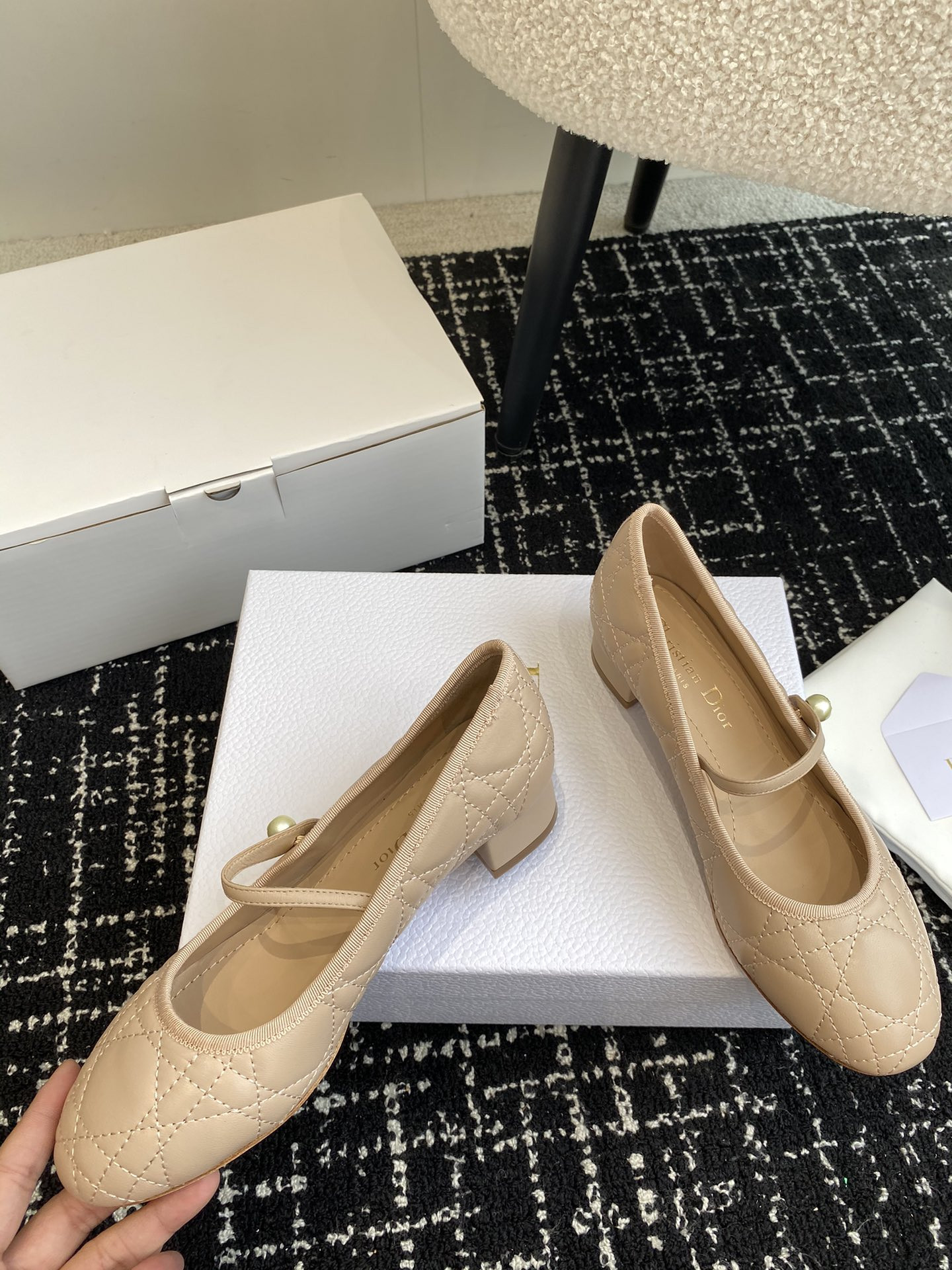 UA D10r Ballet Pump Nude