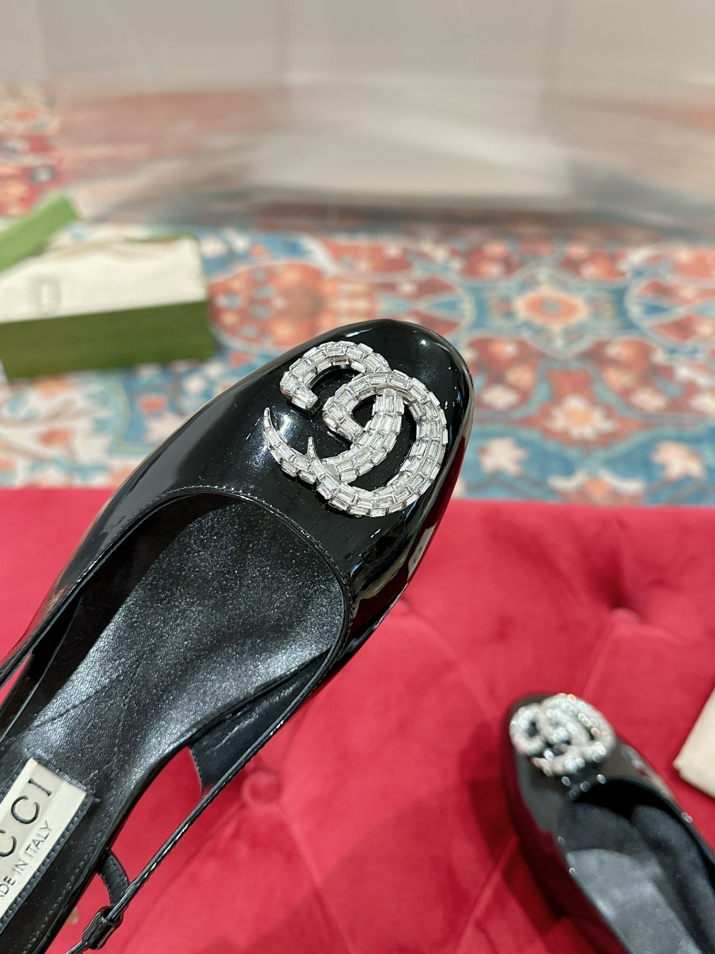 UA Gvc*1 BALLERINA WITH DOUBLE G