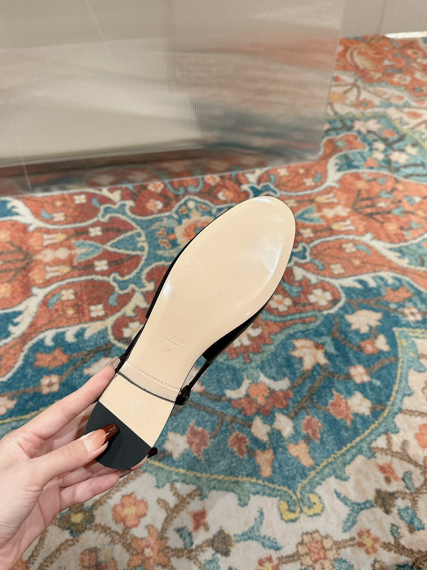 UA Gvc*1 BALLERINA WITH DOUBLE G