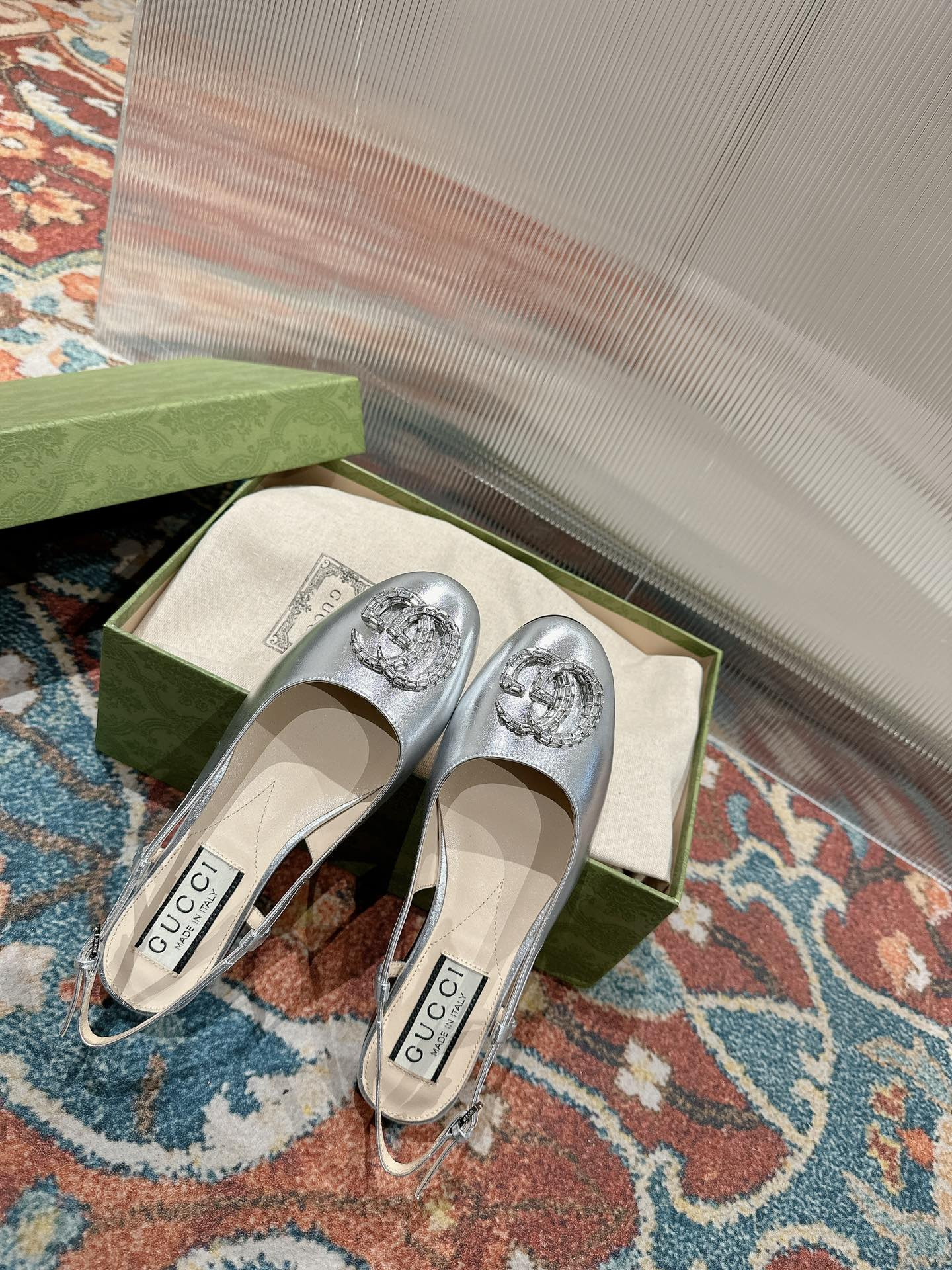 UA Gvc*1 BALLERINA WITH DOUBLE G