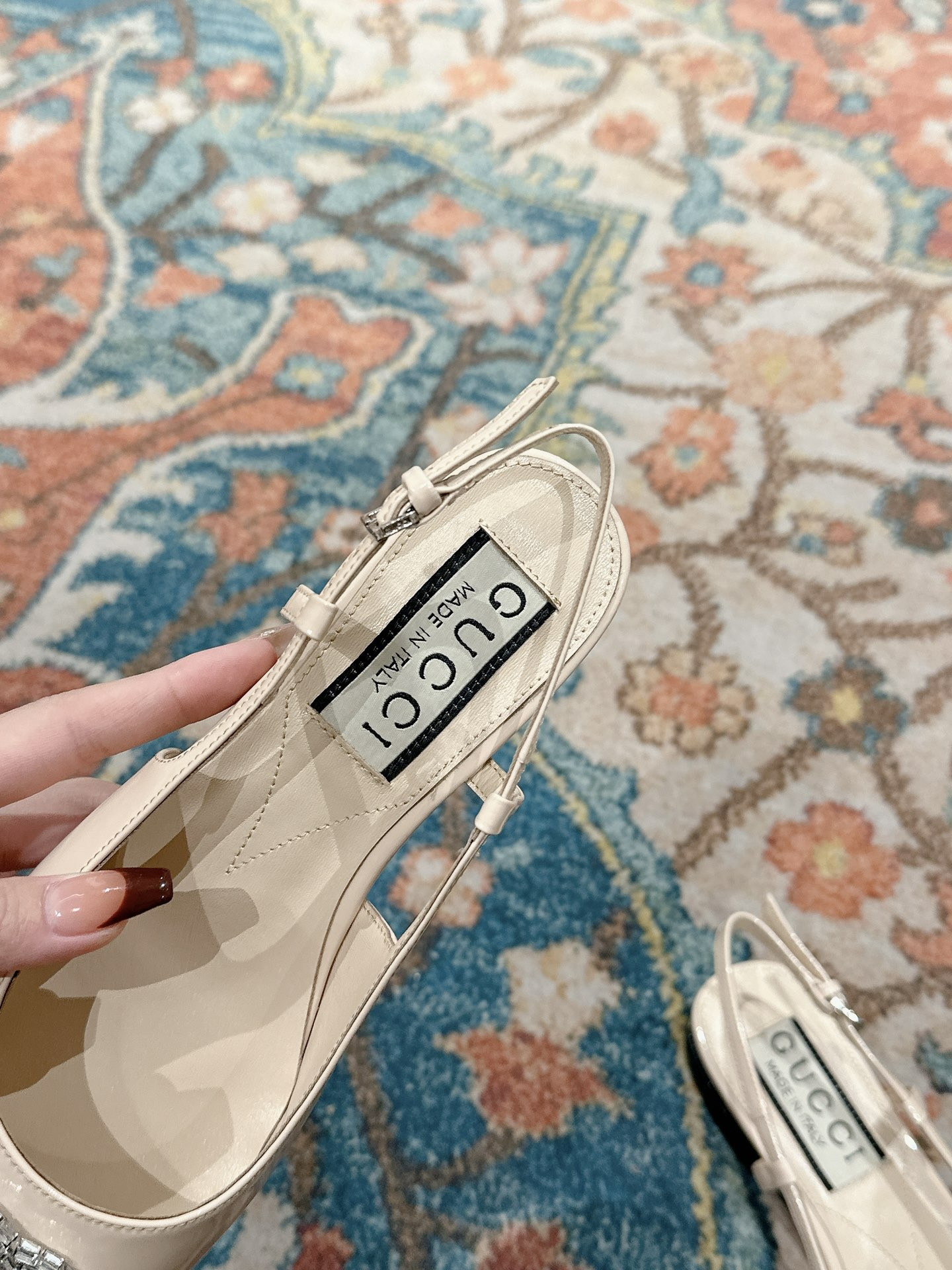 UA Gvc*1 BALLERINA WITH DOUBLE G