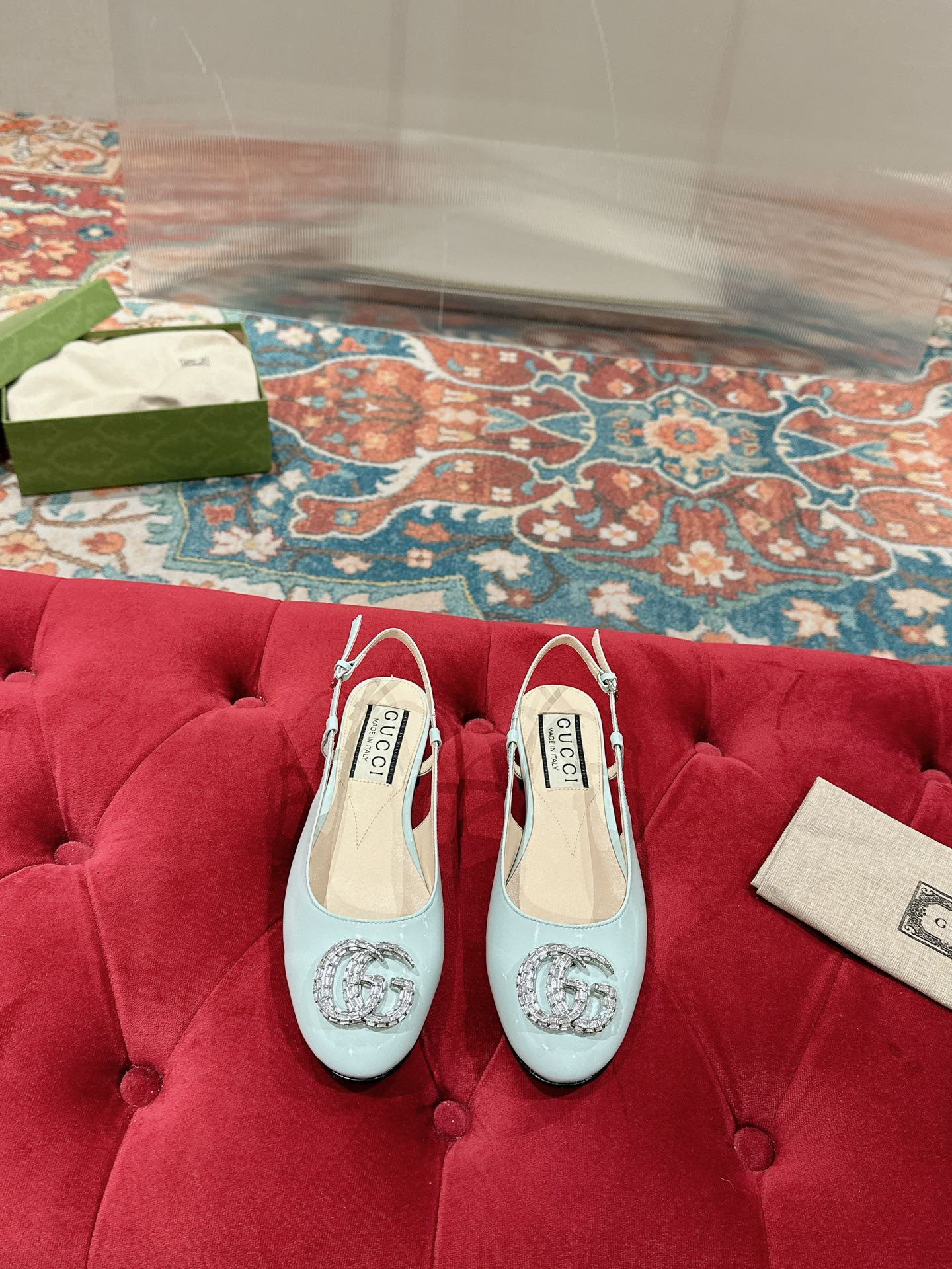 UA Gvc*1 BALLERINA WITH DOUBLE G