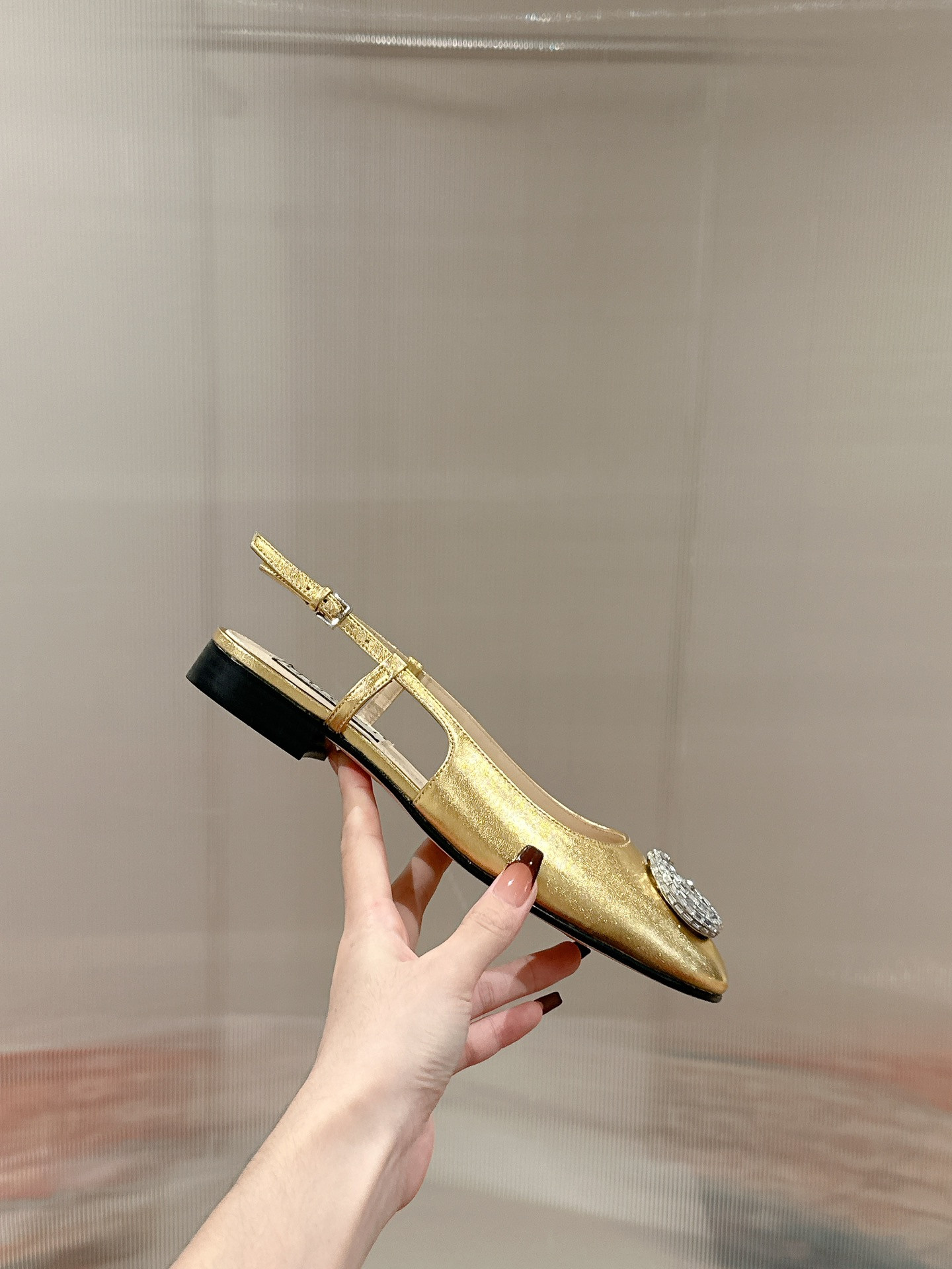 UA Gvc*1 BALLERINA WITH DOUBLE G