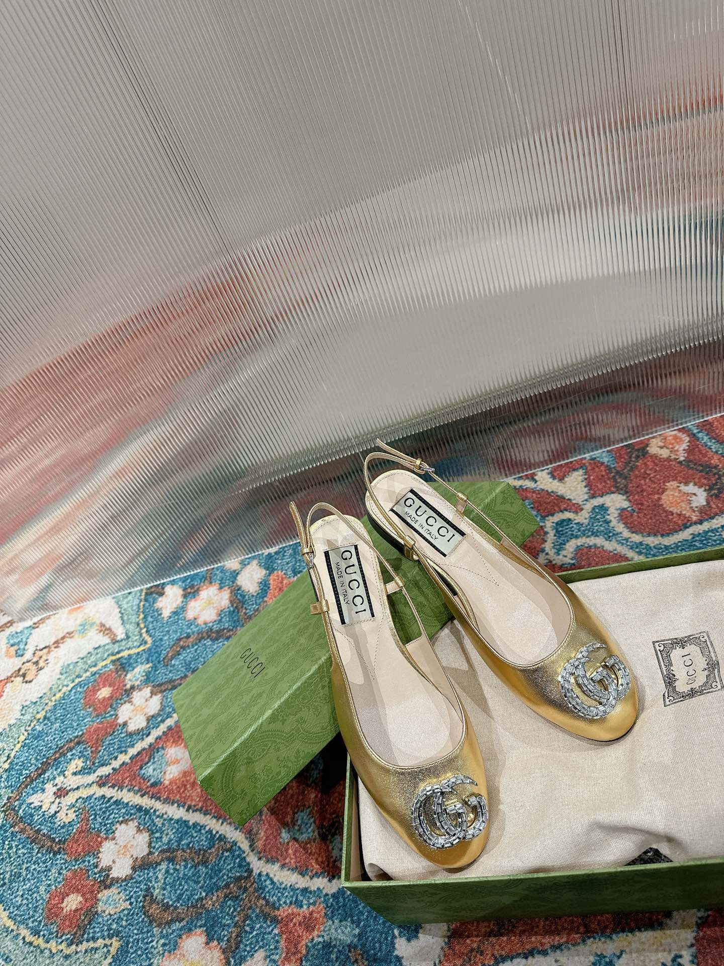 UA Gvc*1 BALLERINA WITH DOUBLE G