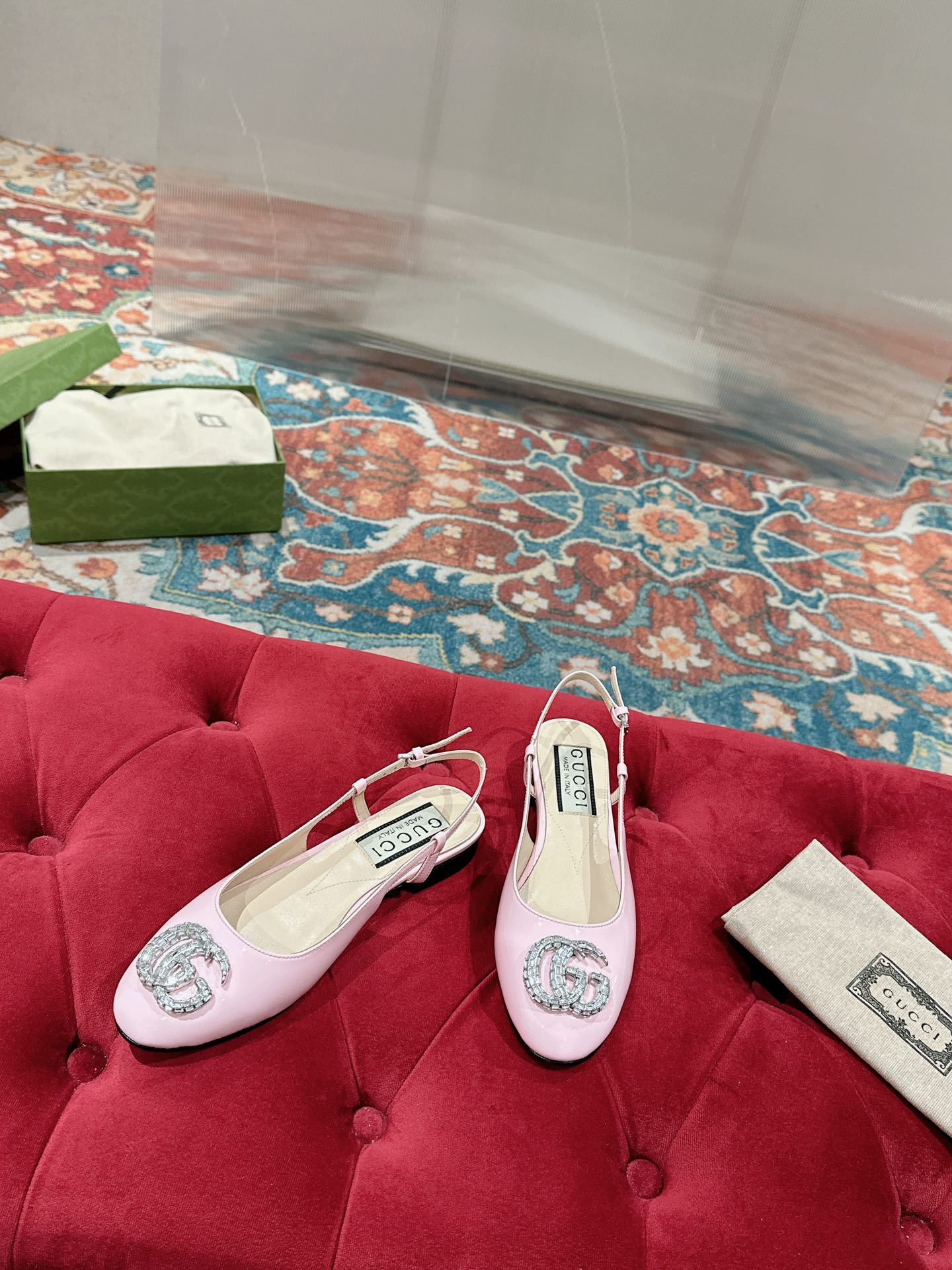 UA Gvc*1 BALLERINA WITH DOUBLE G