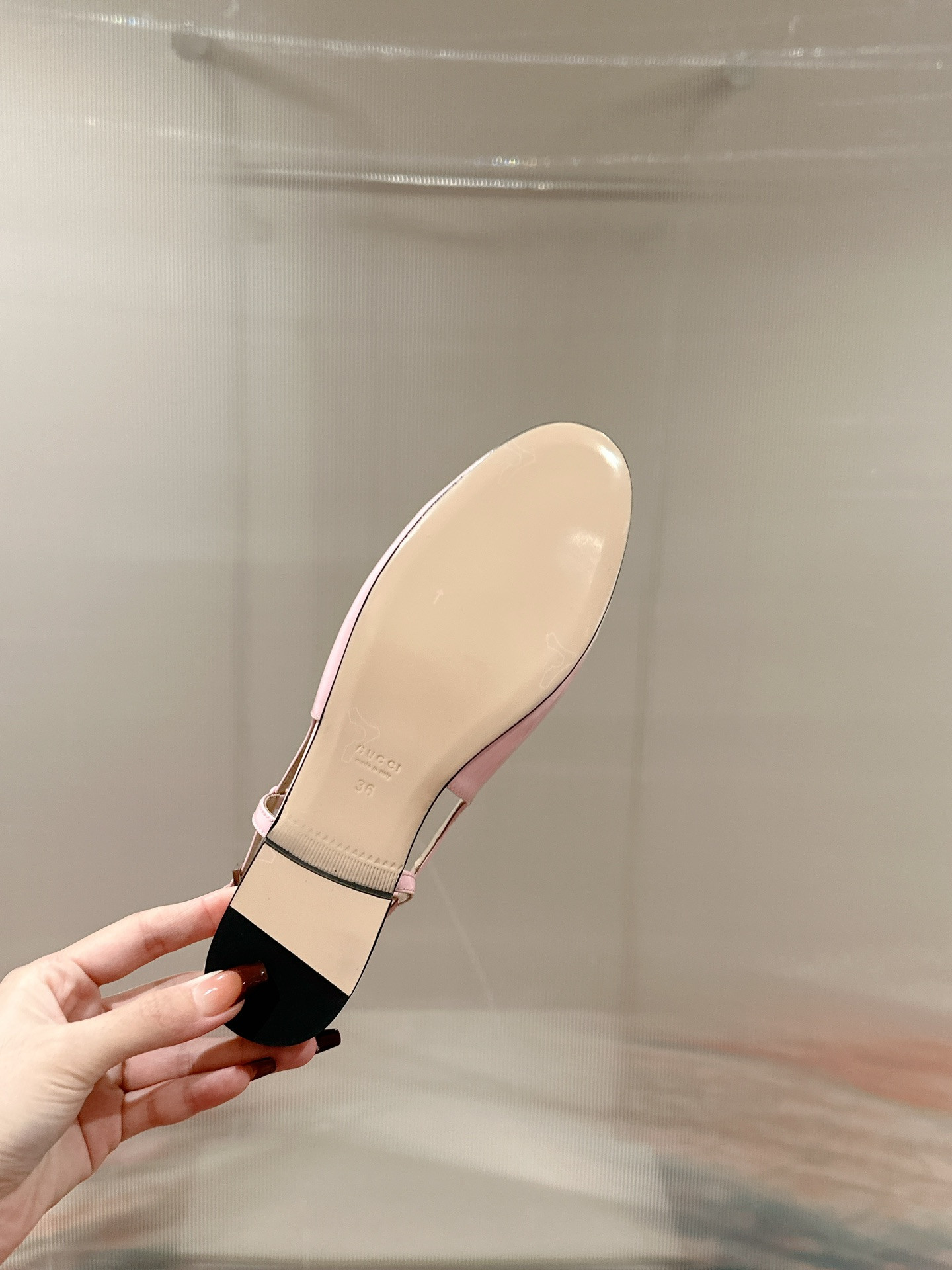 UA Gvc*1 BALLERINA WITH DOUBLE G