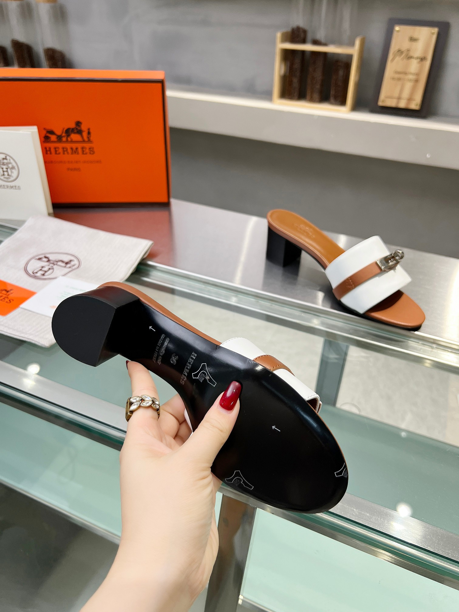 UA H**me5 Gigi 50 sandal