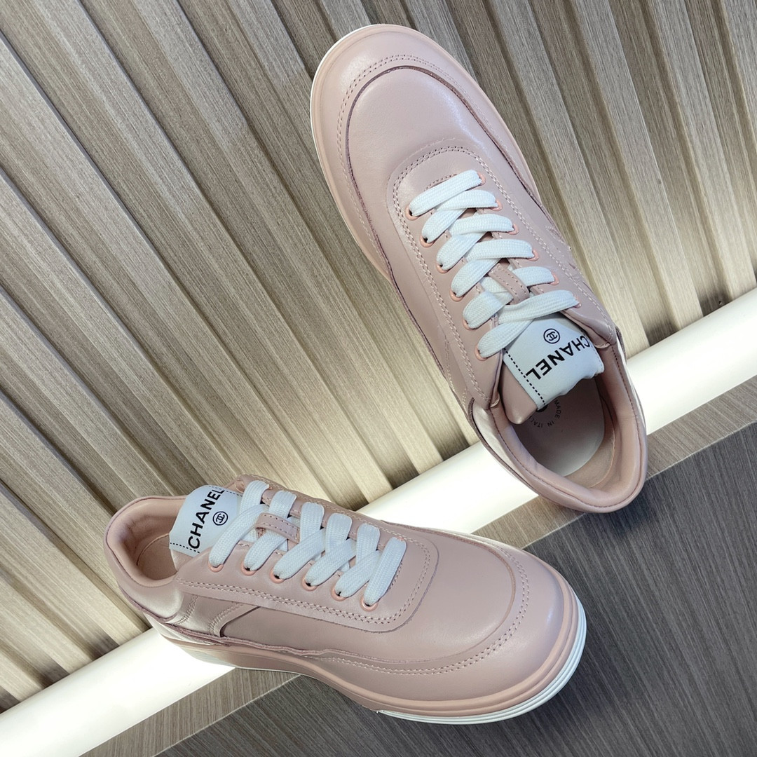 UA Ch**el SNEAKERS calfskin