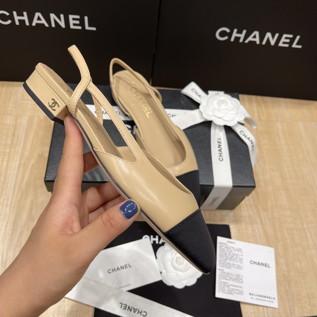 UA Ch**el SLINGBACKS FLAT