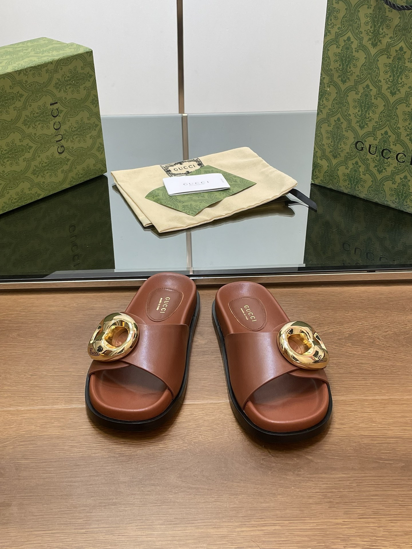 UA Gvc*1 MARINA CHAIN SLIDE SANDAL