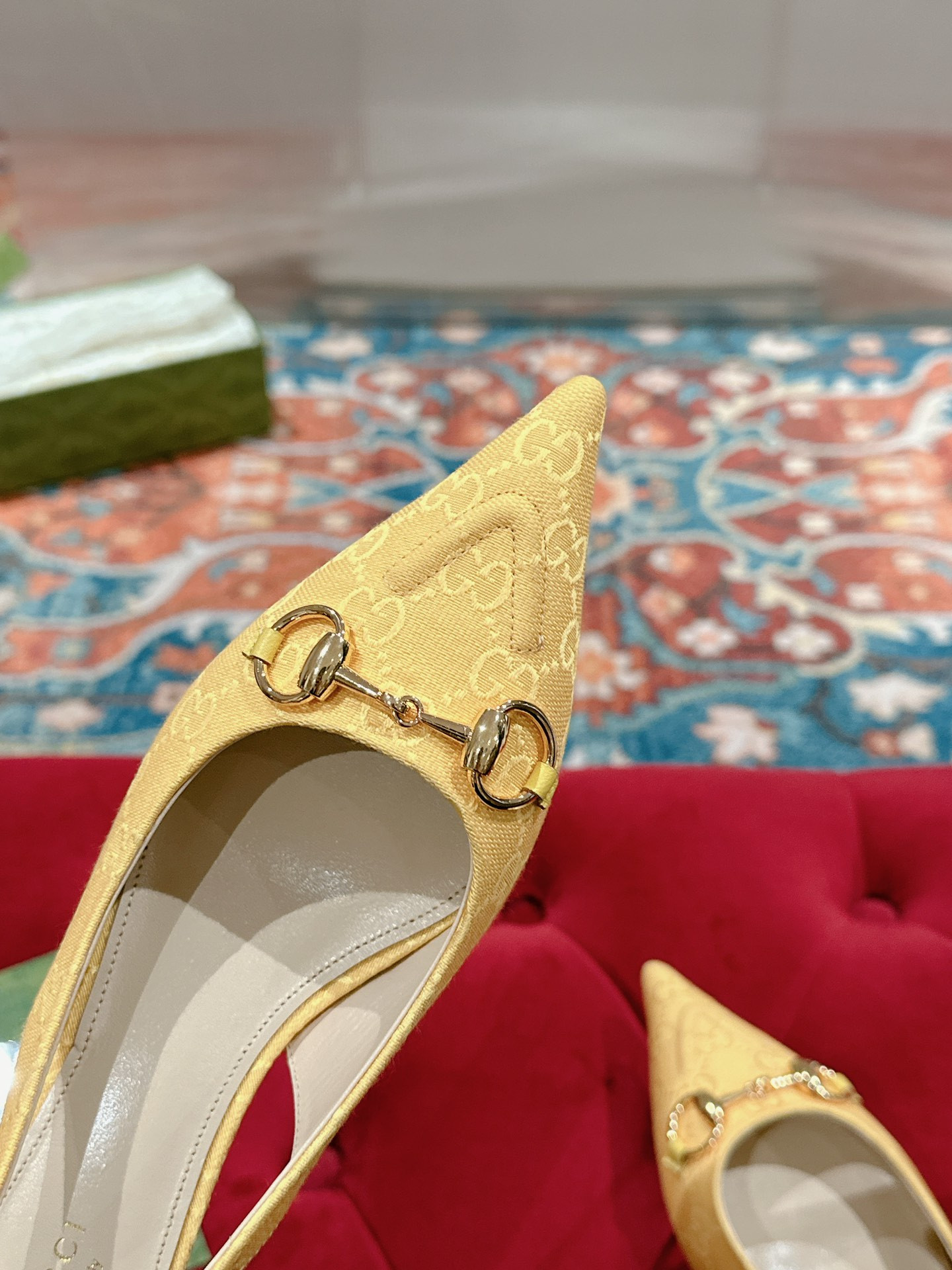 UA Gvc*1 HORSEBIT SLINGBACK PUMP LOW HEEL