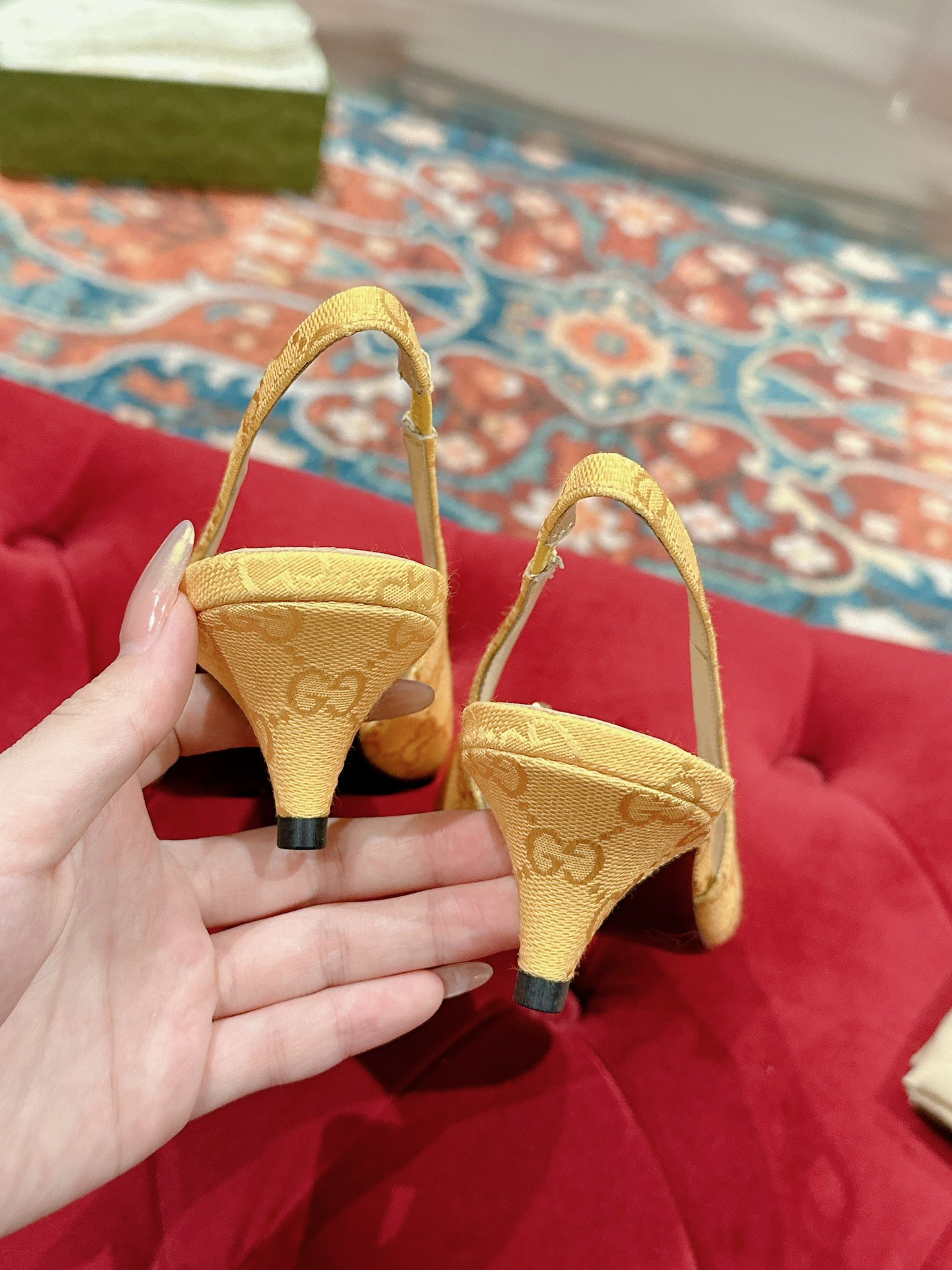 UA Gvc*1 HORSEBIT SLINGBACK PUMP LOW HEEL