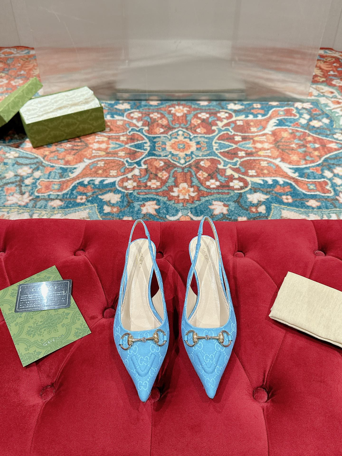 UA Gvc*1 HORSEBIT SLINGBACK PUMP LOW HEEL