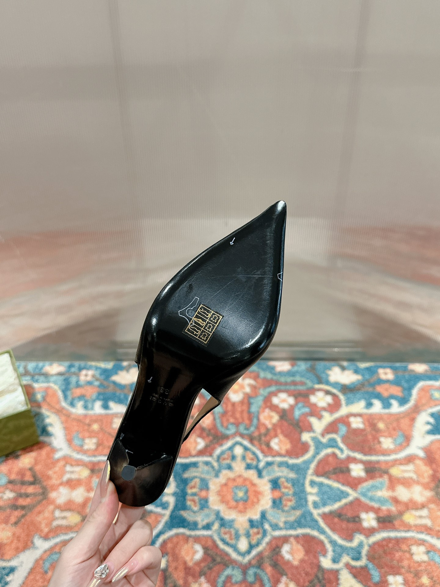 UA Gvc*1 HORSEBIT SLINGBACK PUMP HIGH HEEL