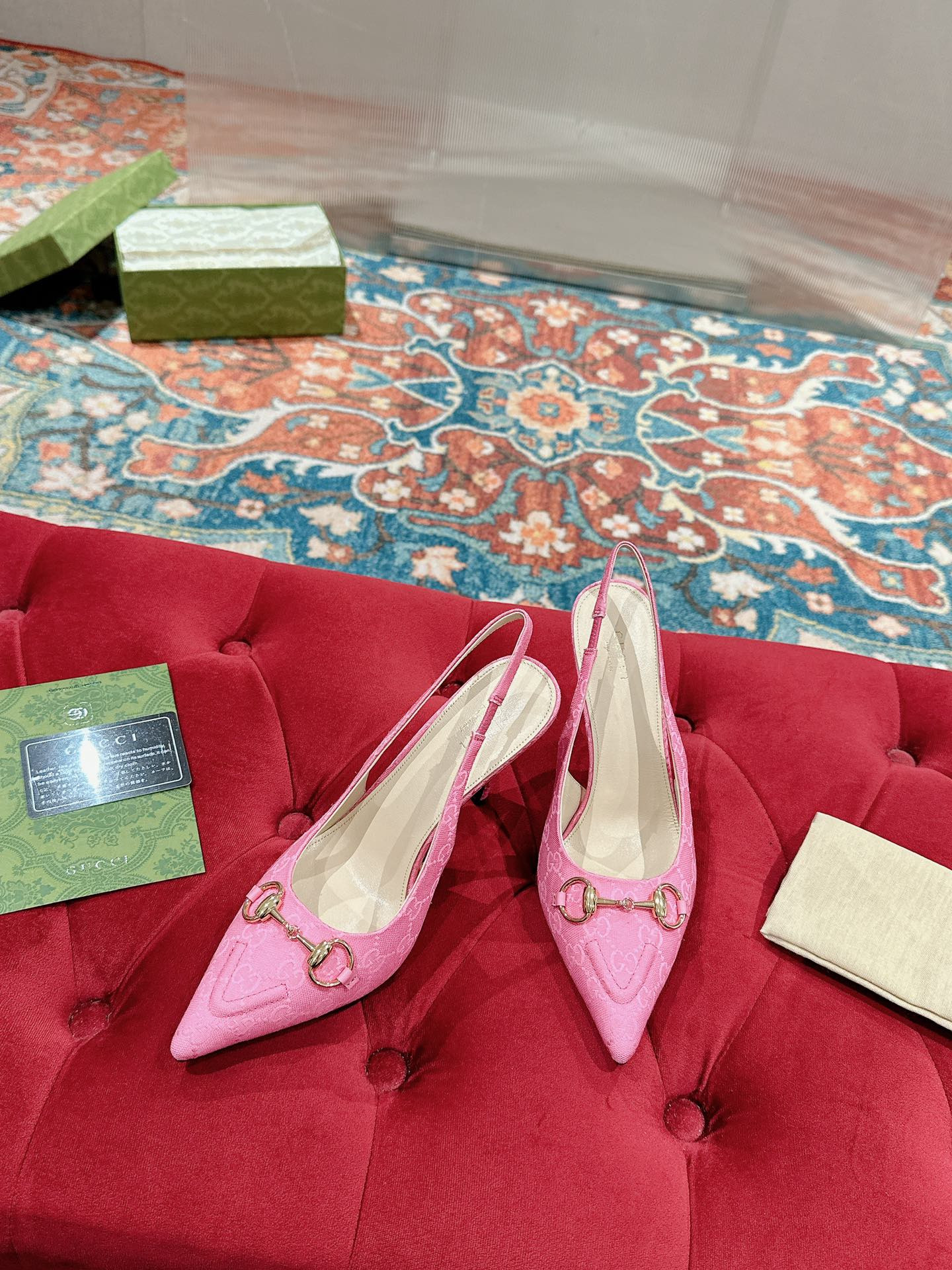 UA Gvc*1 HORSEBIT SLINGBACK PUMP HIGH HEEL