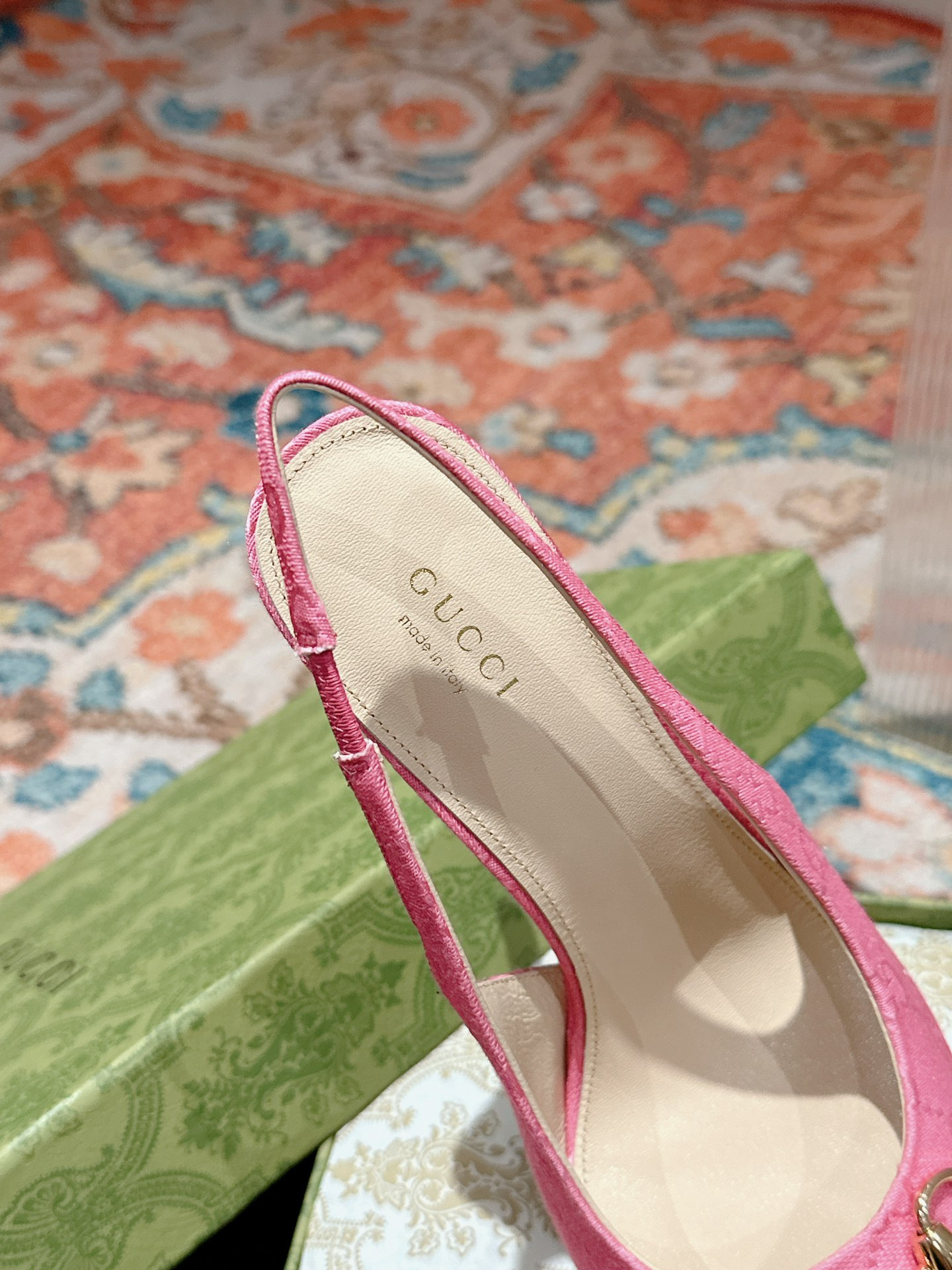 UA Gvc*1 HORSEBIT SLINGBACK PUMP HIGH HEEL