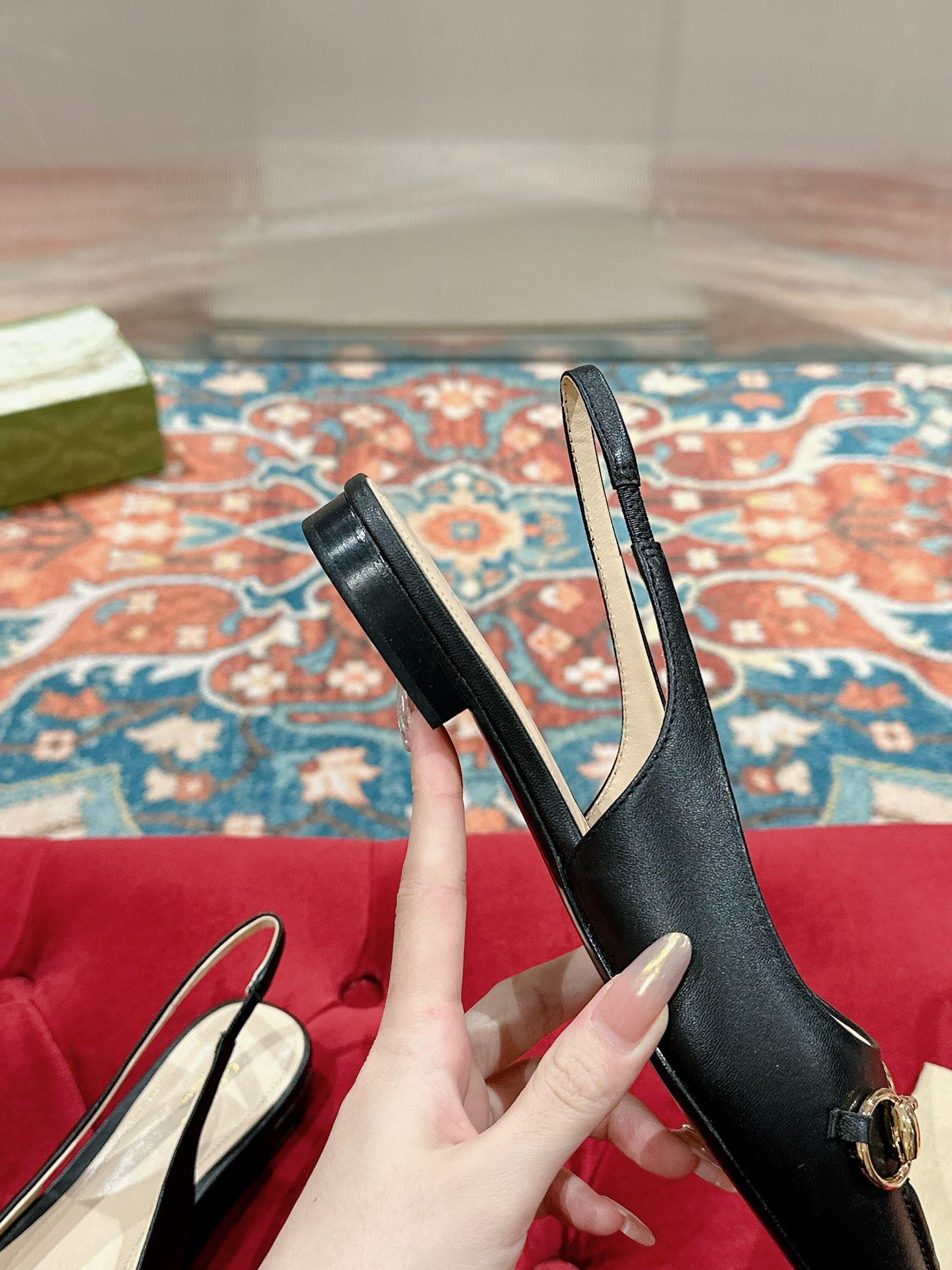 UA Gvc*1 HORSEBIT SLINGBACK FLAT