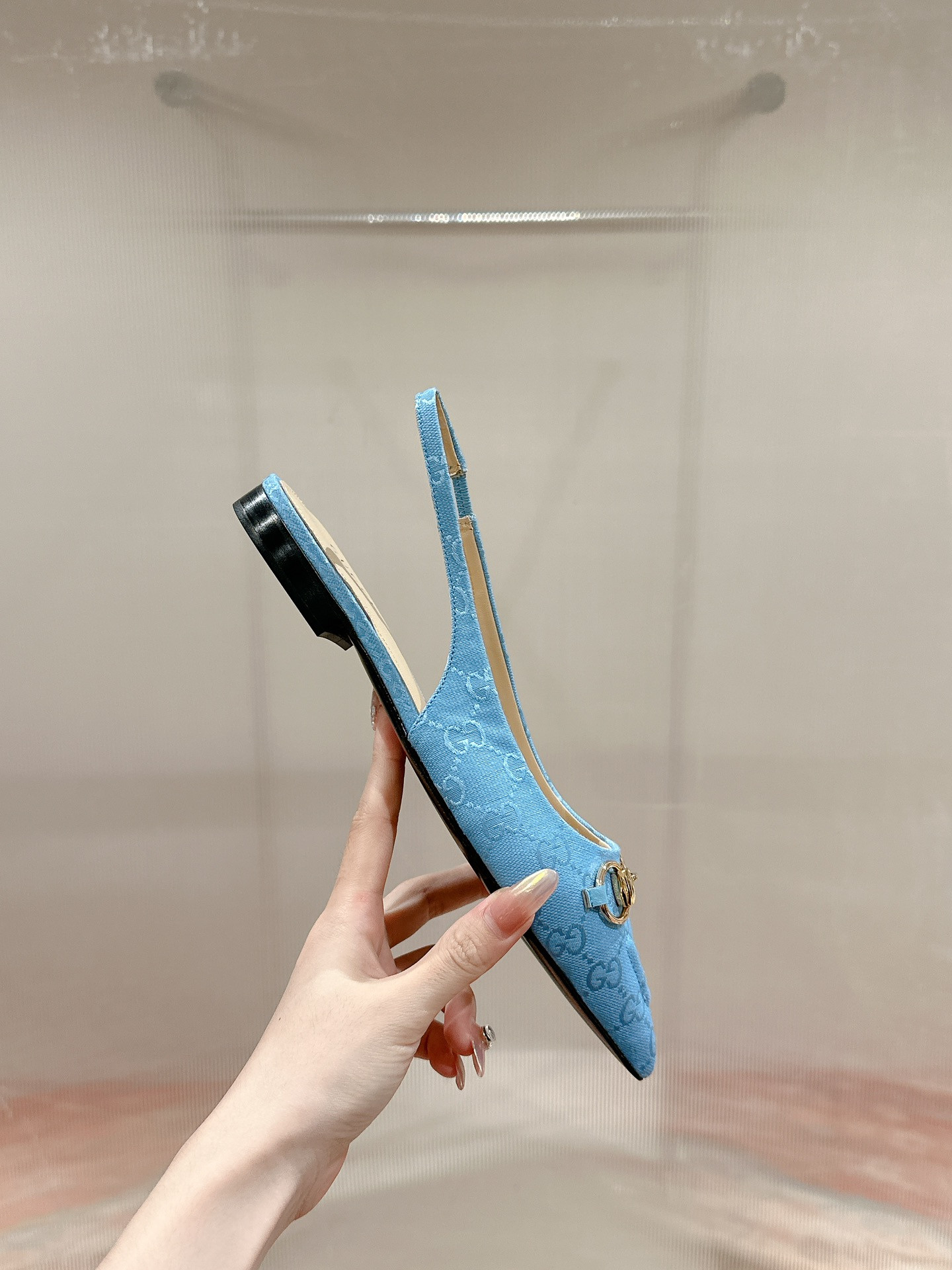 UA Gvc*1 HORSEBIT SLINGBACK FLAT