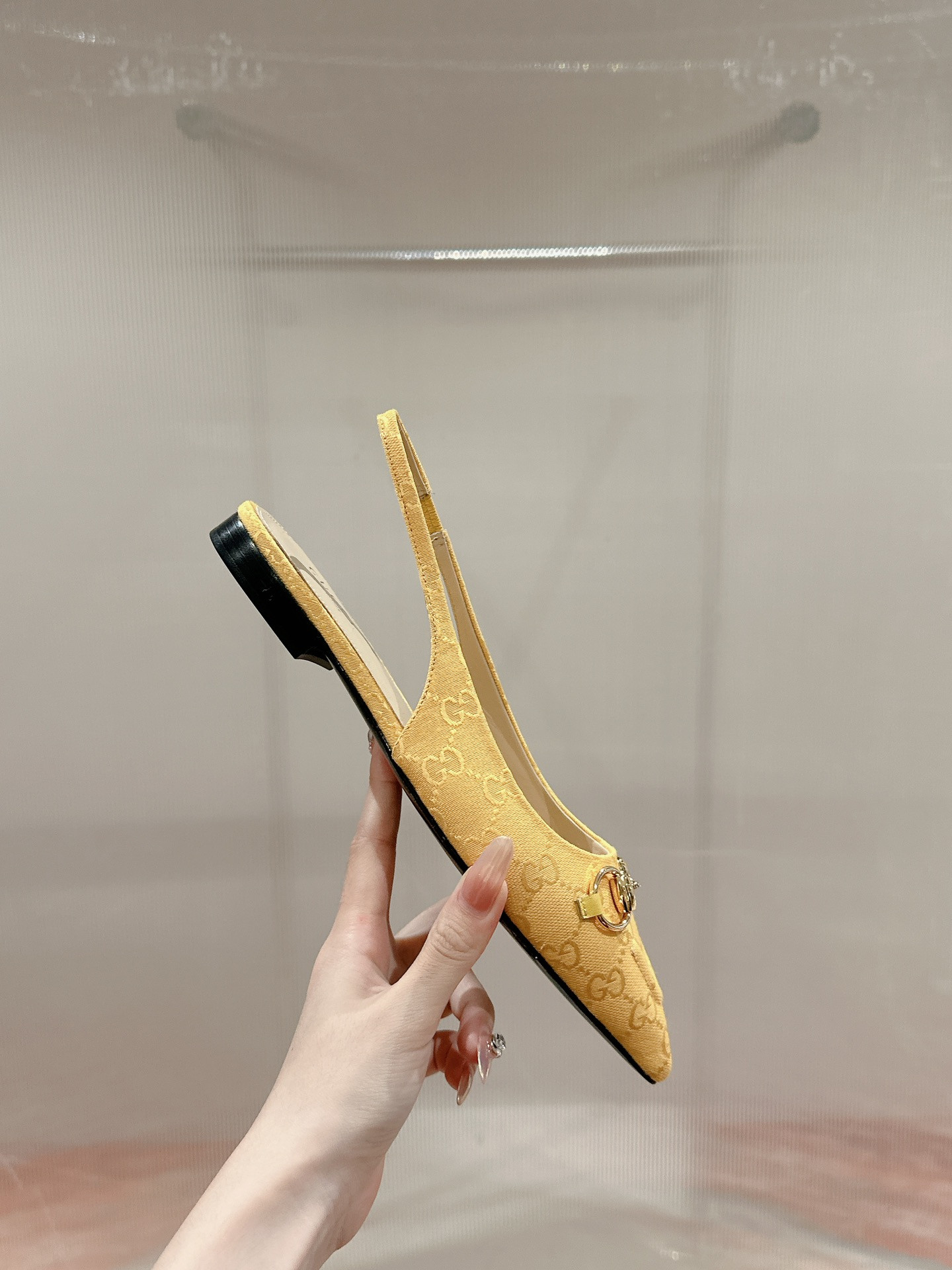 UA Gvc*1 HORSEBIT SLINGBACK FLAT