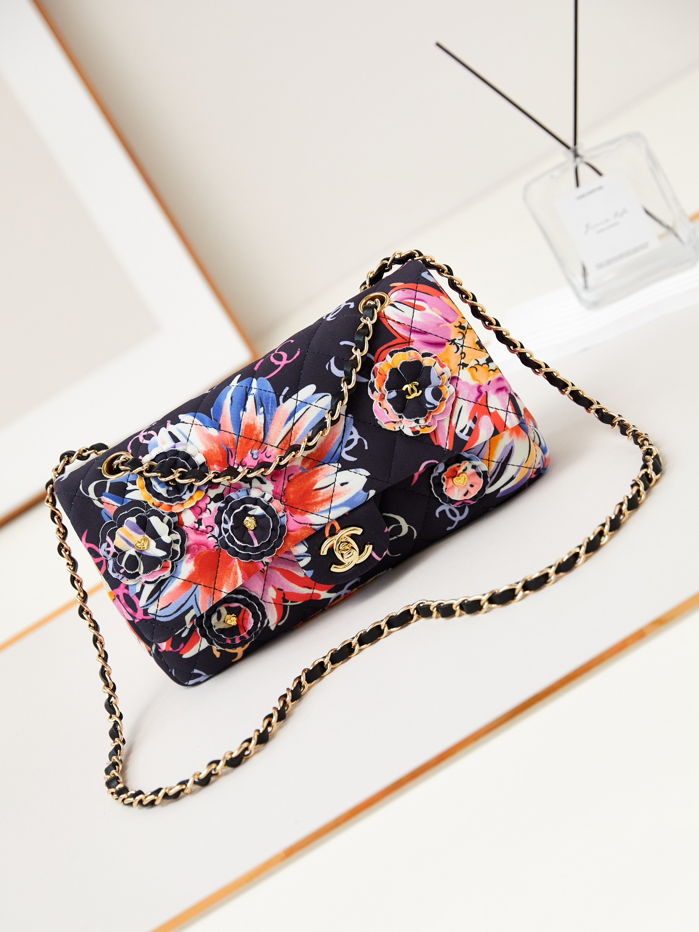 Ch**el Classic Flap Bag 15.5×25.5×6.5cm