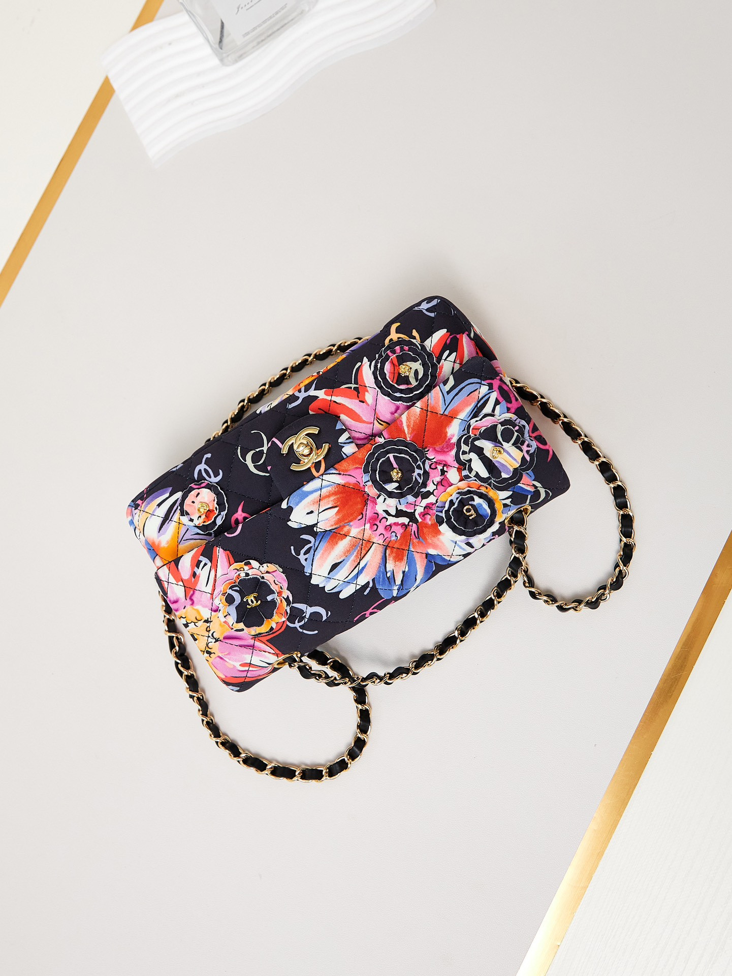 Ch**el Classic Flap Bag 15.5×25.5×6.5cm