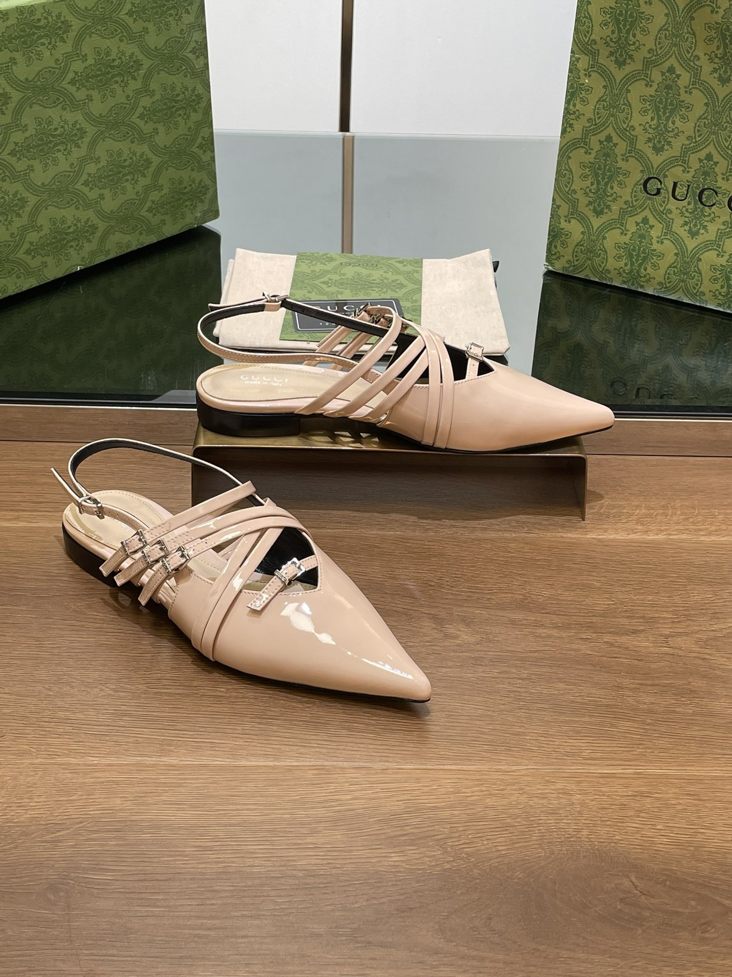 UA Gvc*1 Strappy Ballet Flat