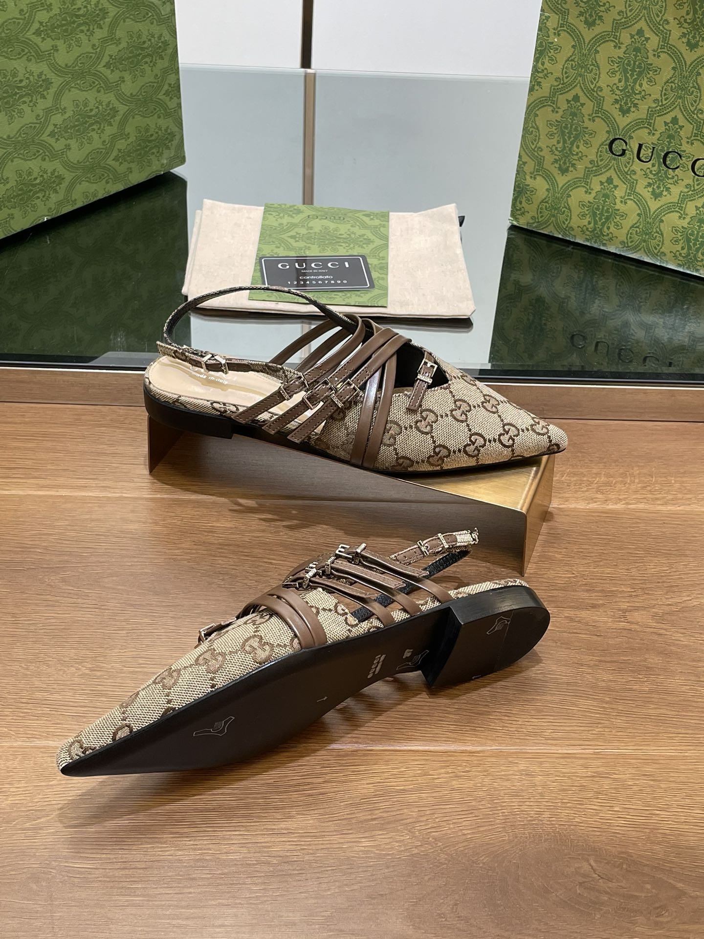 UA Gvc*1 Strappy Ballet Flat