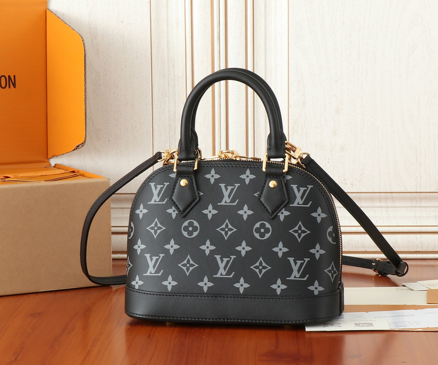 LV Monogram Ink Alma BB M12289 23.5x17.5x11.5CM