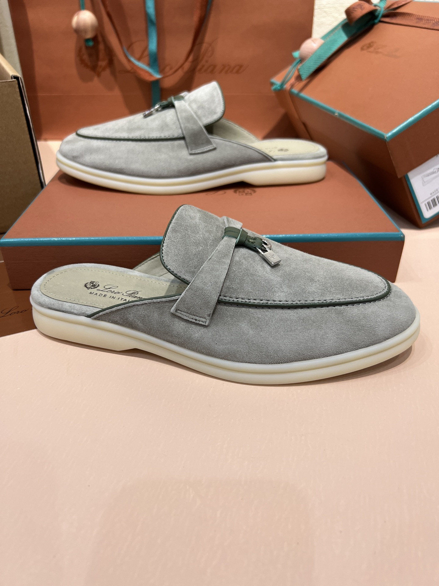 UA L0r0 P1ana Babouche Charms Walk Loafers