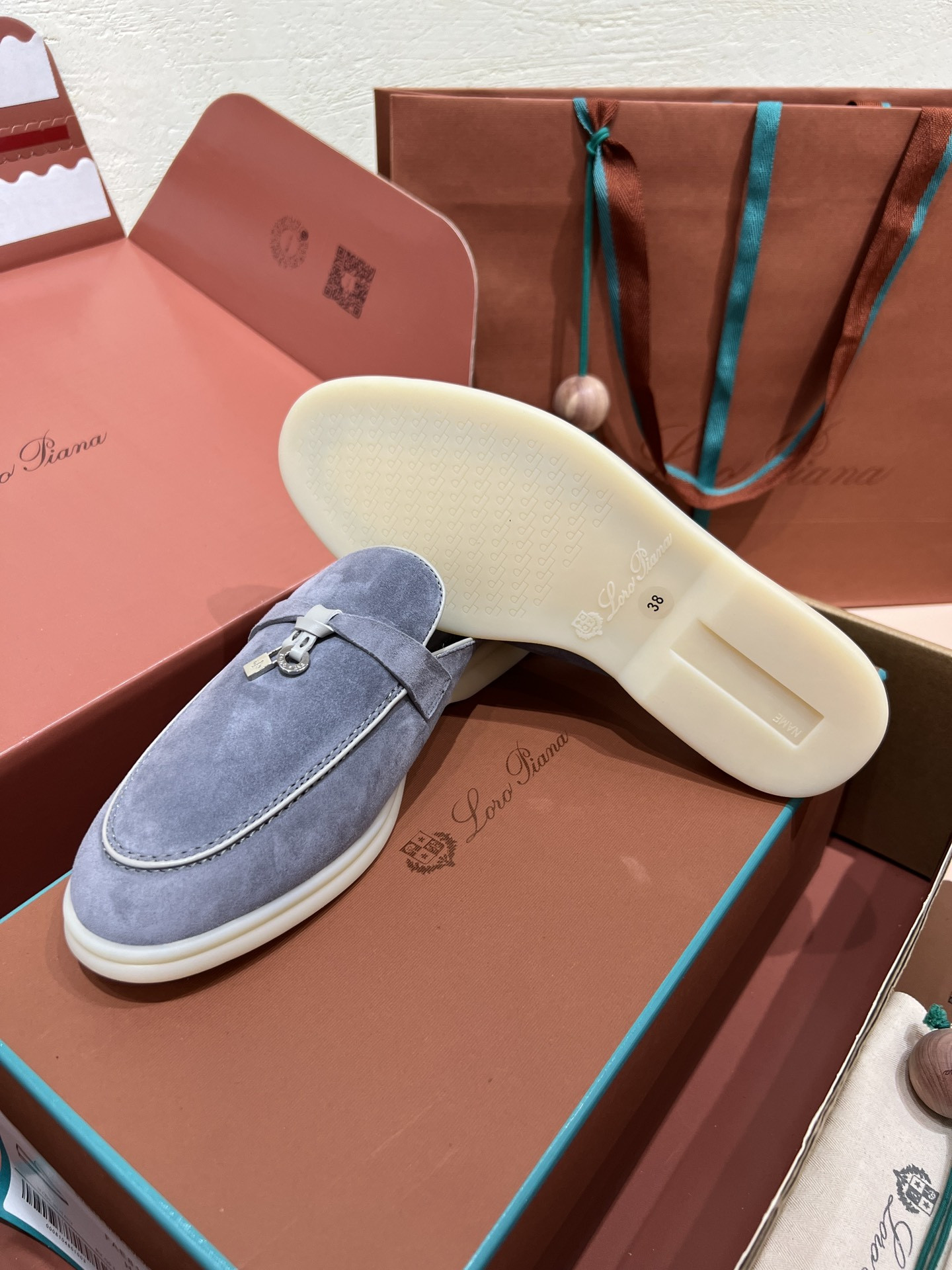 UA L0r0 P1ana Babouche Charms Walk Loafers