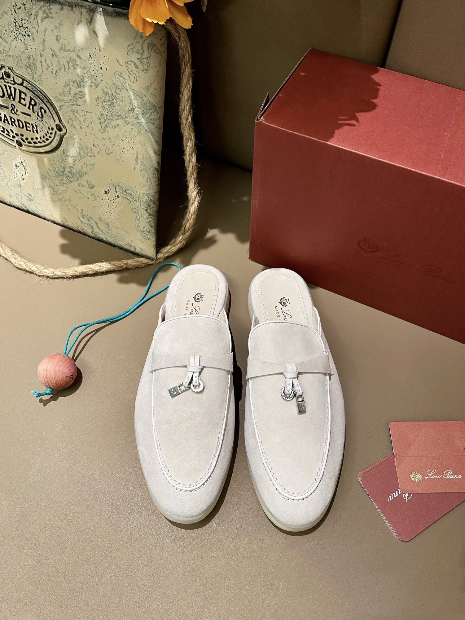 UA L0r0 P1ana Babouche Charms Walk Loafers