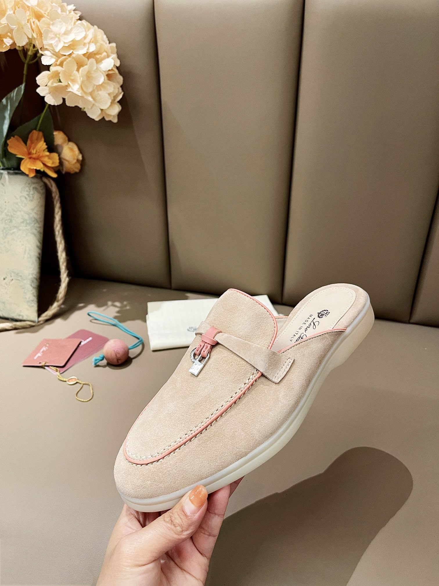 UA L0r0 P1ana Babouche Charms Walk Loafers