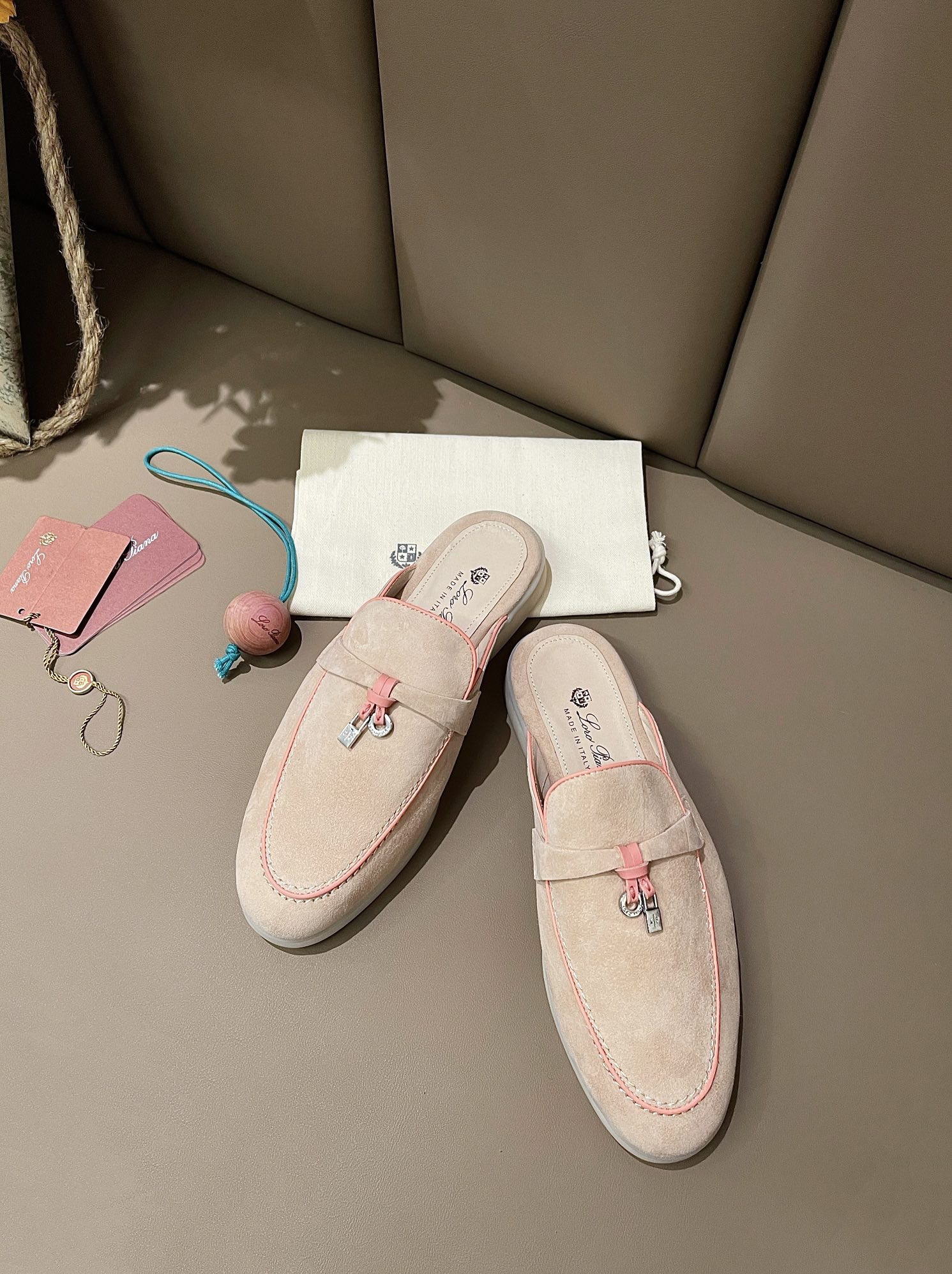 UA L0r0 P1ana Babouche Charms Walk Loafers