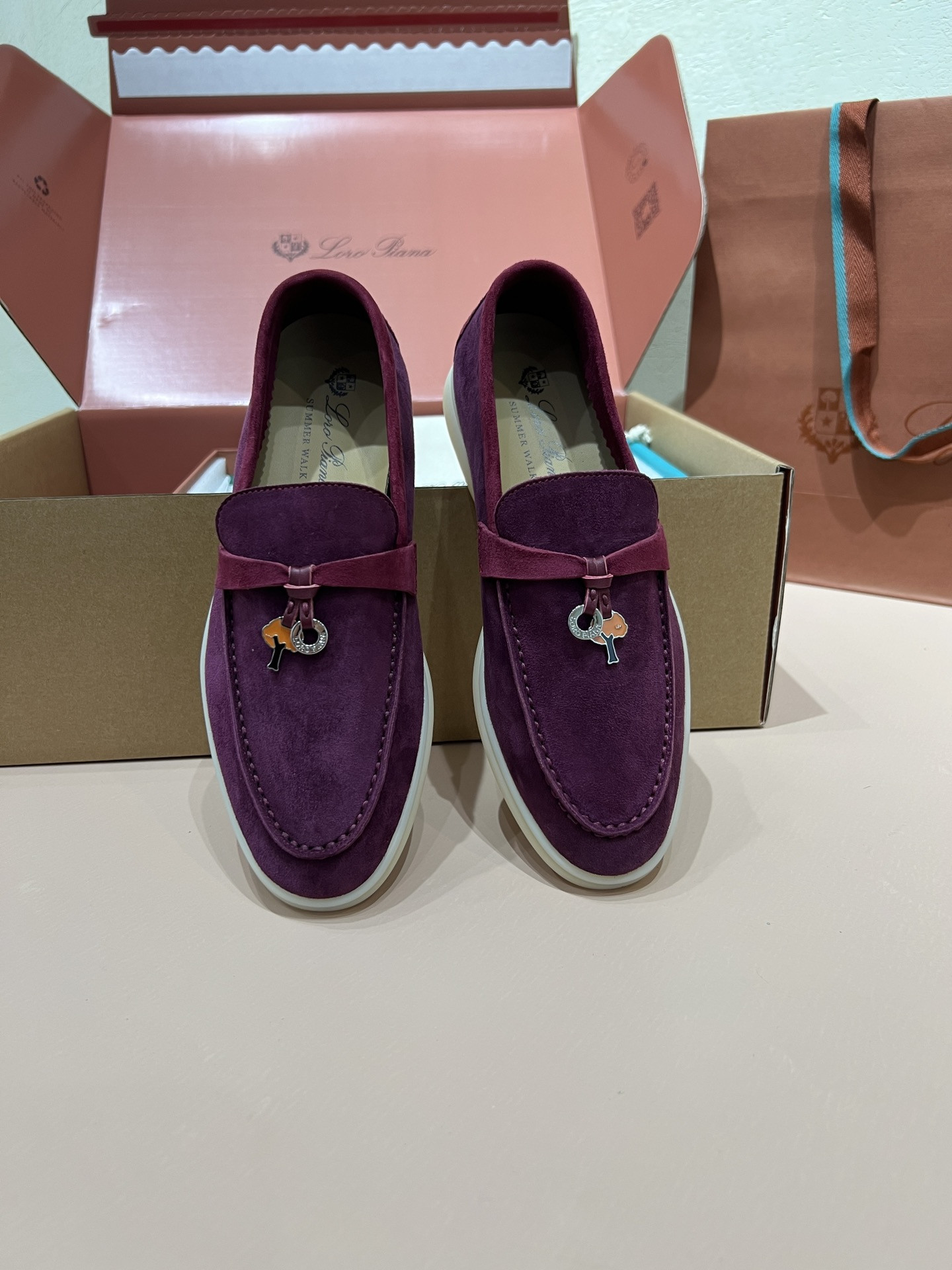 UA L0r0 P1ana Summer Charms Walk Loafers