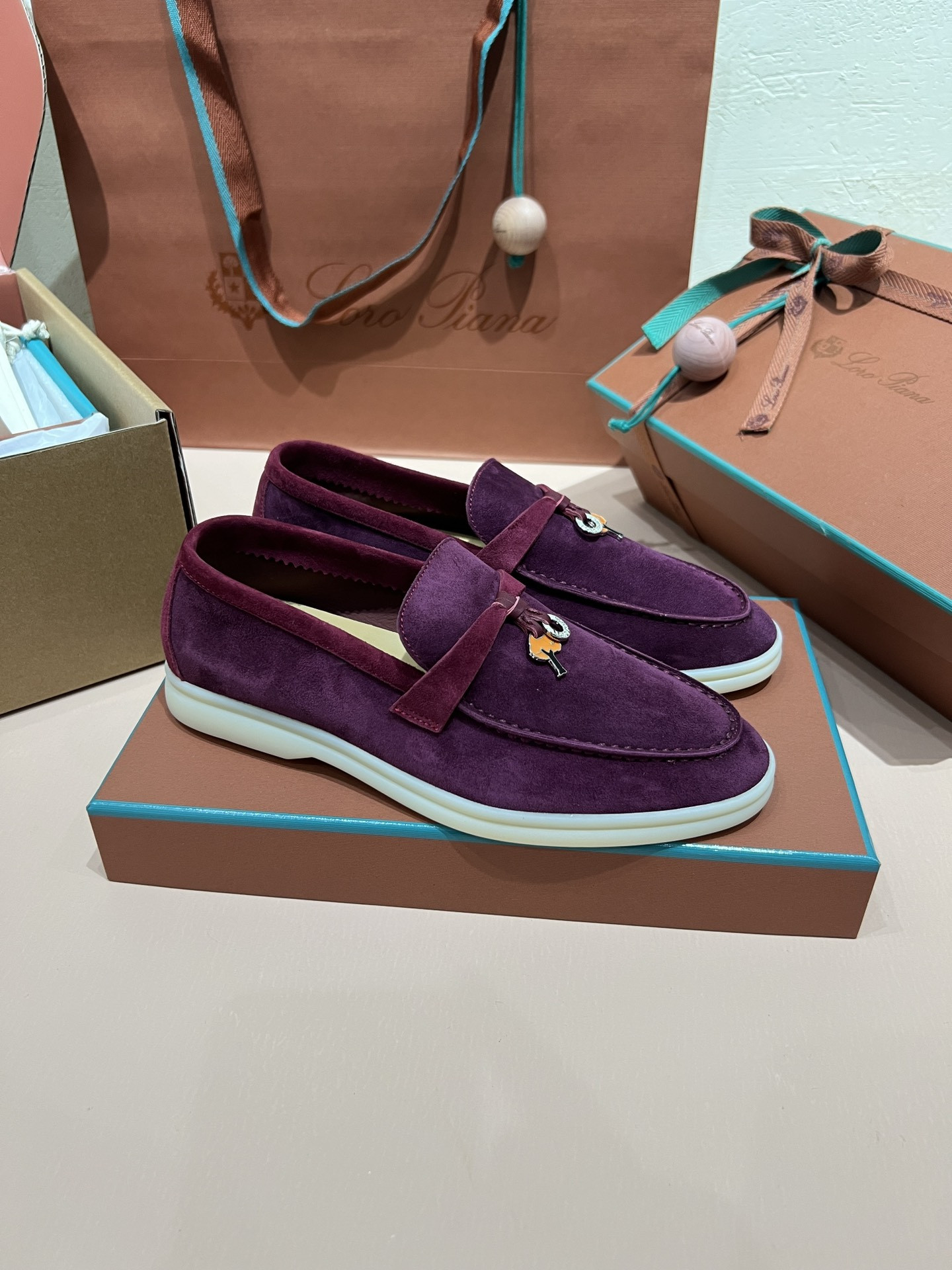 UA L0r0 P1ana Summer Charms Walk Loafers