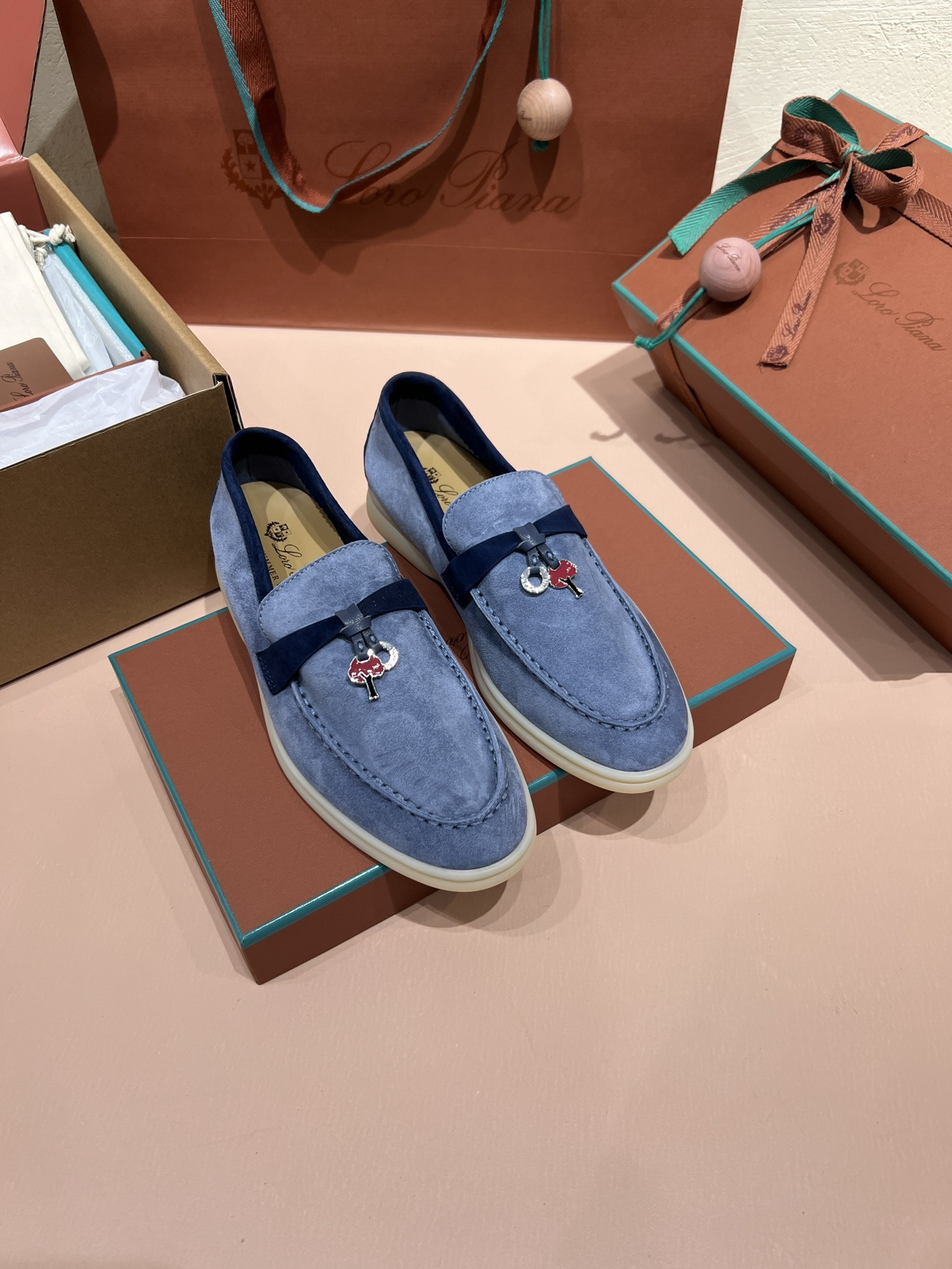 UA L0r0 P1ana Summer Charms Walk Loafers