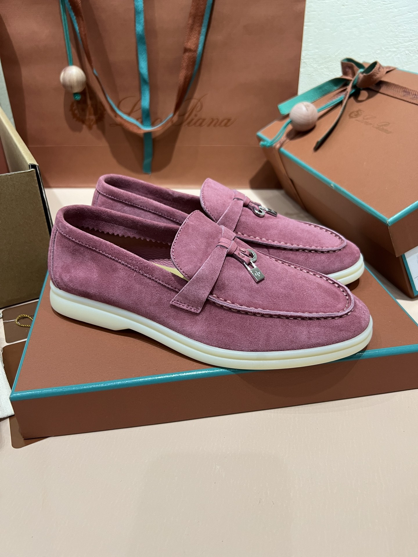 UA L0r0 P1ana Summer Charms Walk Loafers