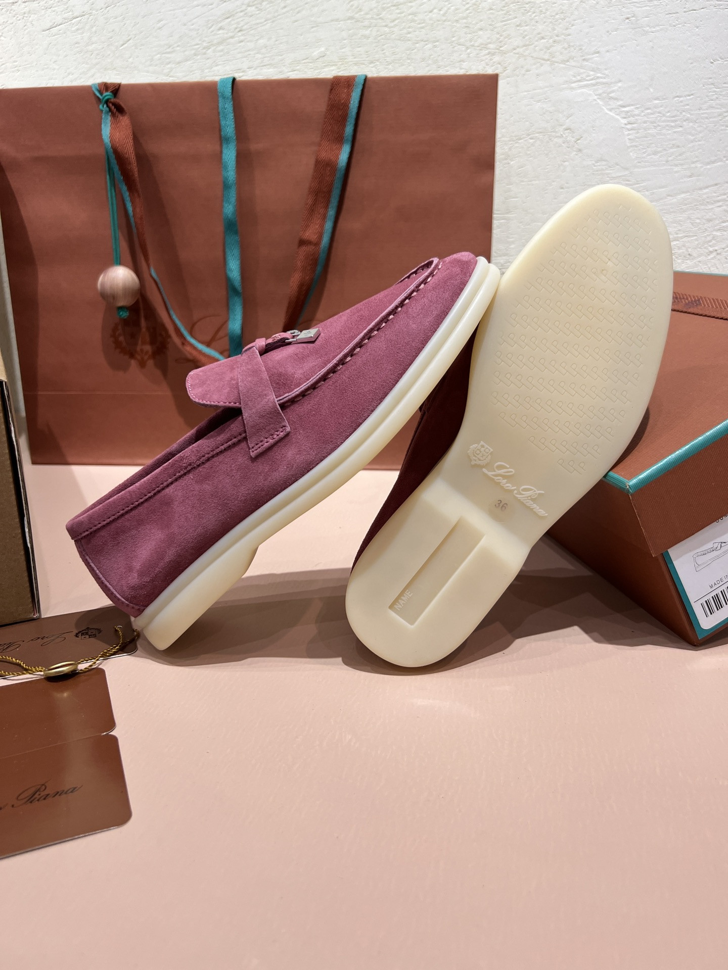 UA L0r0 P1ana Summer Charms Walk Loafers