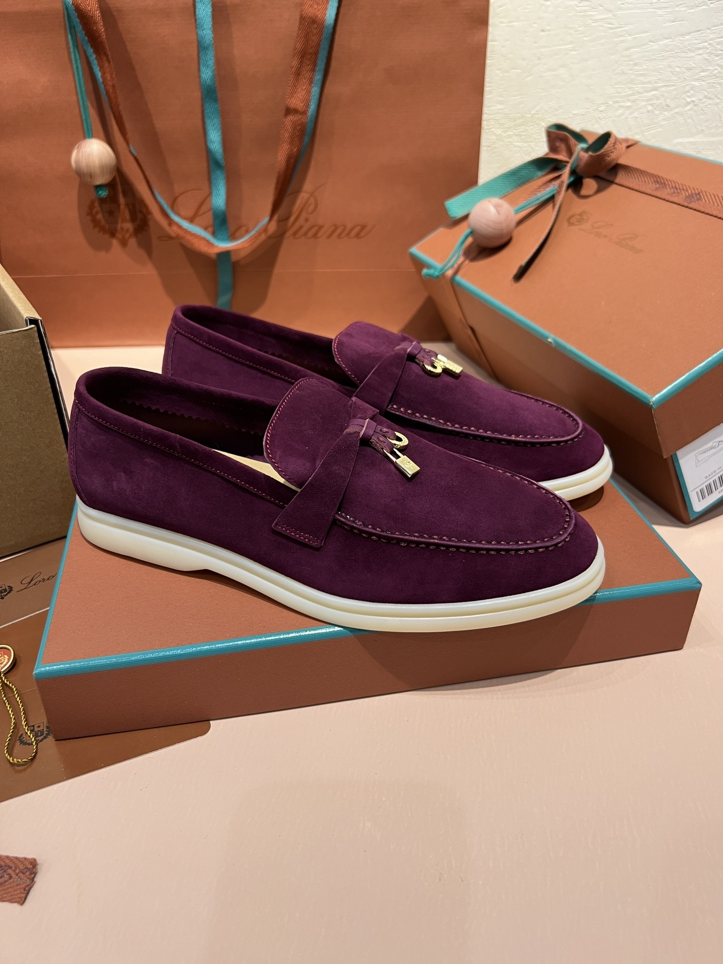 UA L0r0 P1ana Summer Charms Walk Loafers