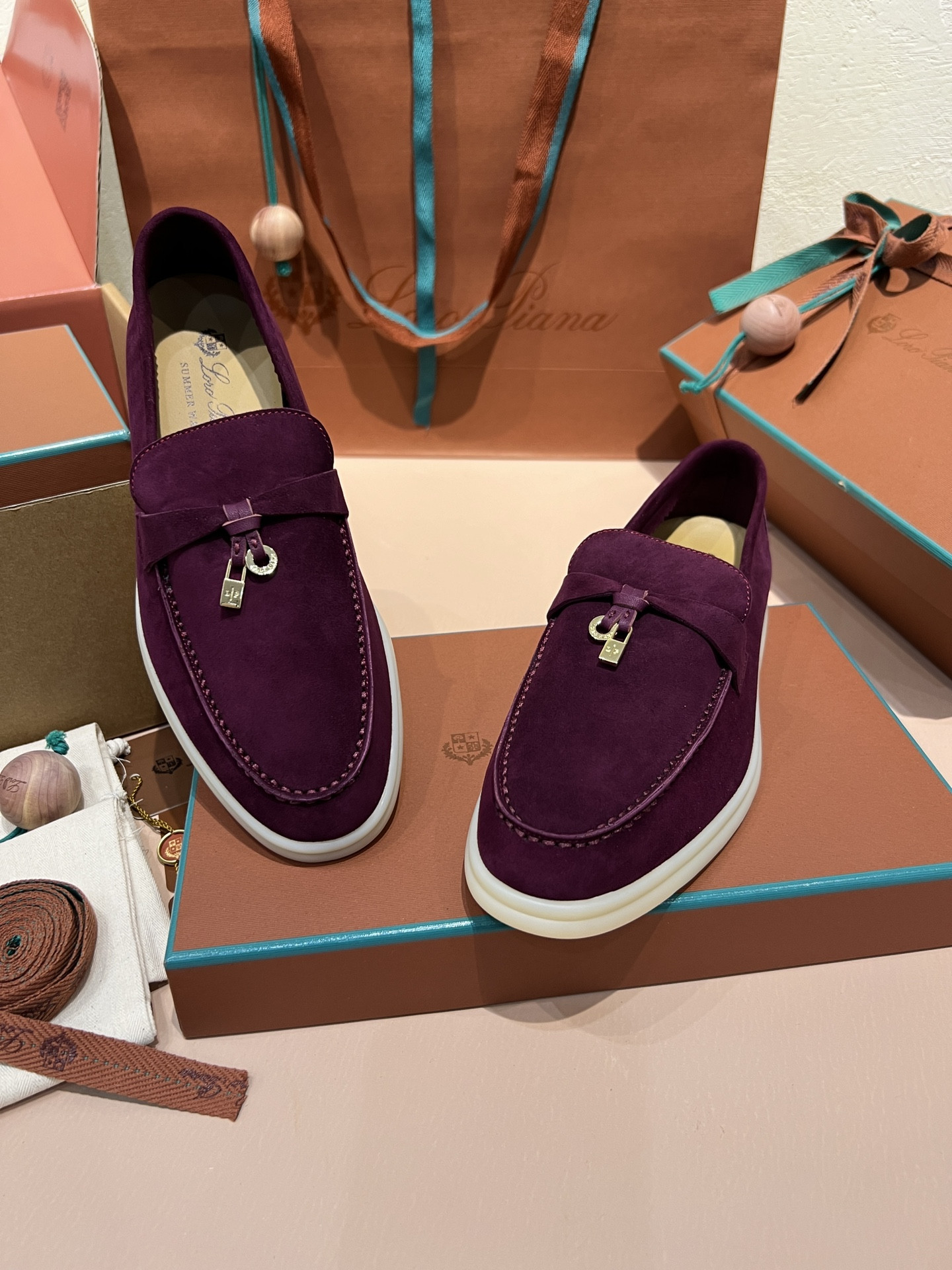 UA L0r0 P1ana Summer Charms Walk Loafers