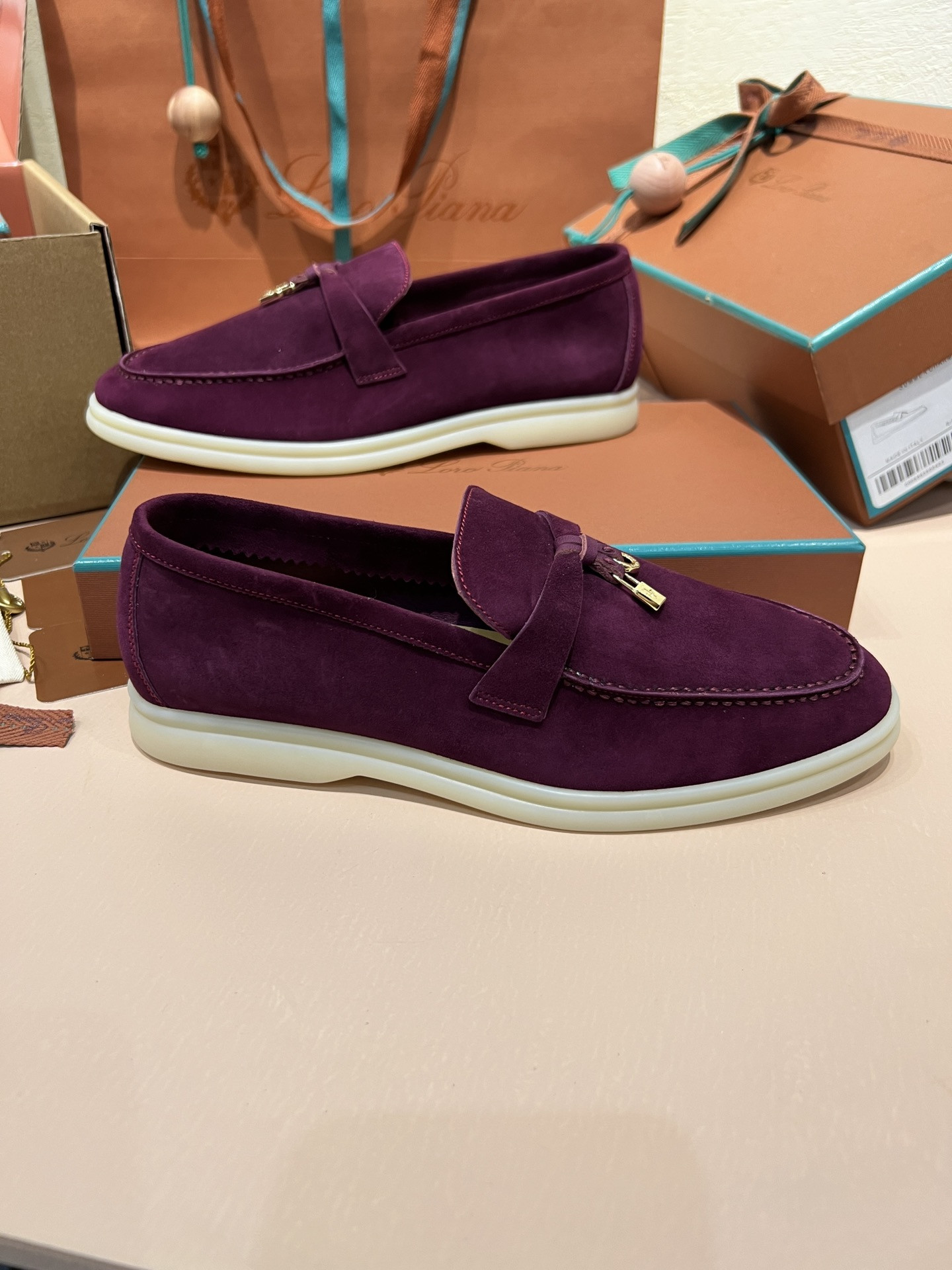 UA L0r0 P1ana Summer Charms Walk Loafers