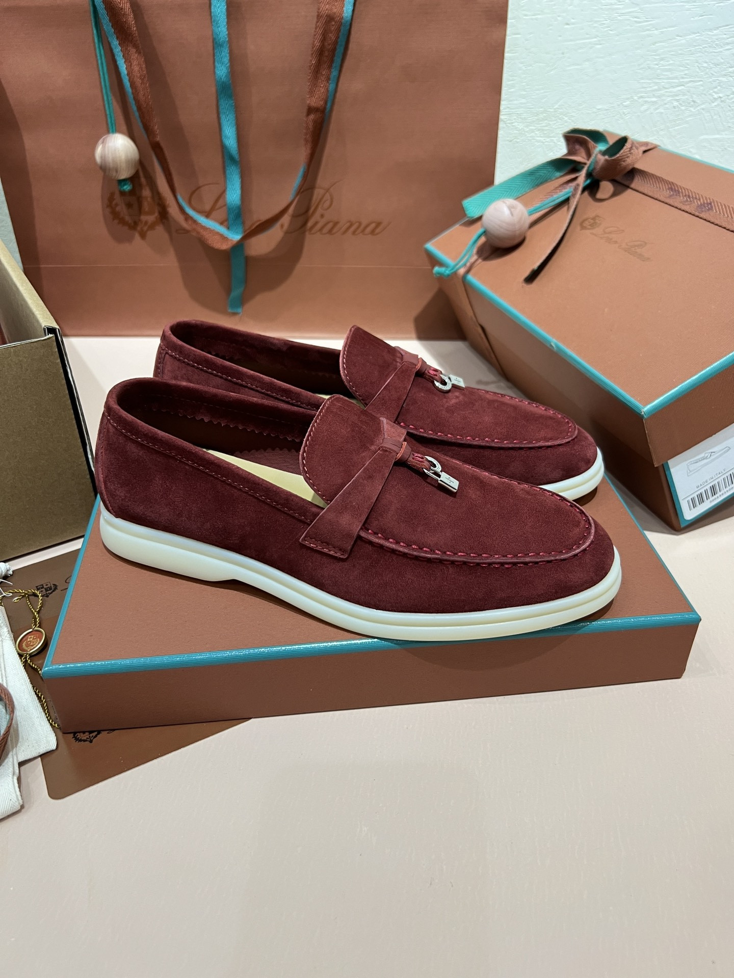 UA L0r0 P1ana Summer Charms Walk Loafers