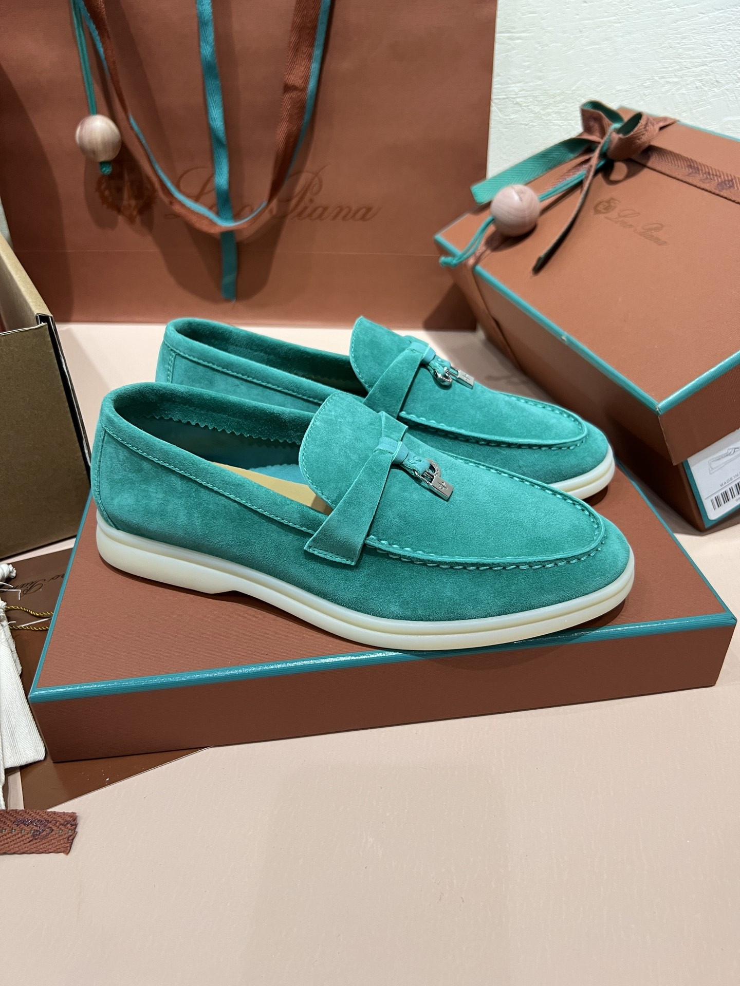 UA L0r0 P1ana Summer Charms Walk Loafers