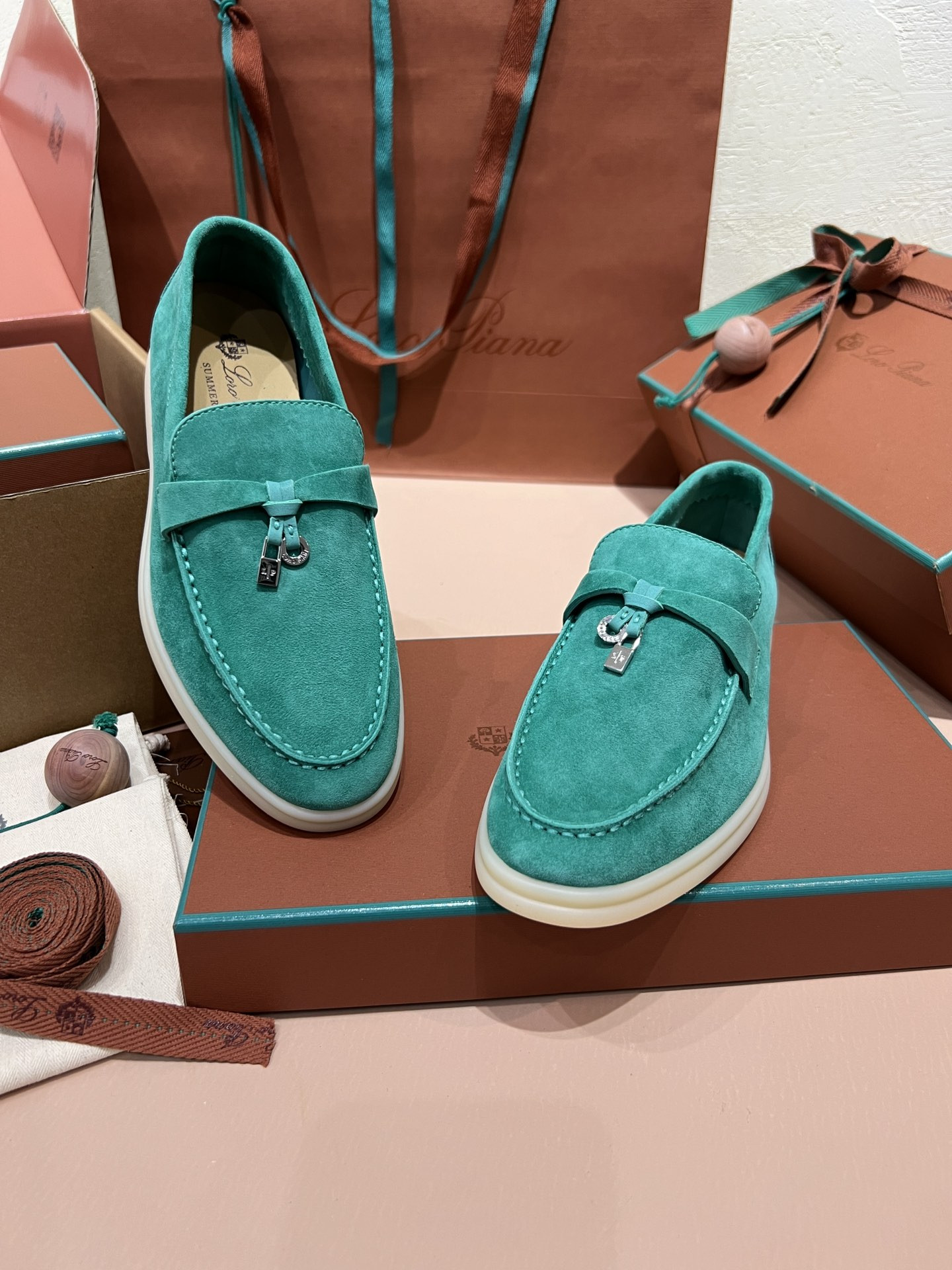 UA L0r0 P1ana Summer Charms Walk Loafers