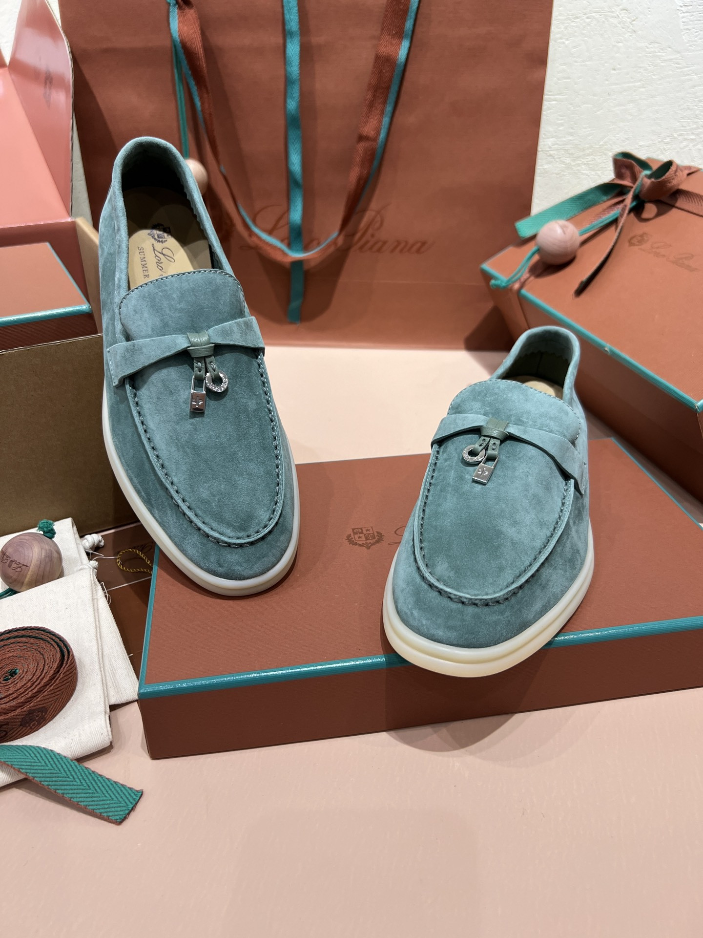 UA L0r0 P1ana Summer Charms Walk Loafers