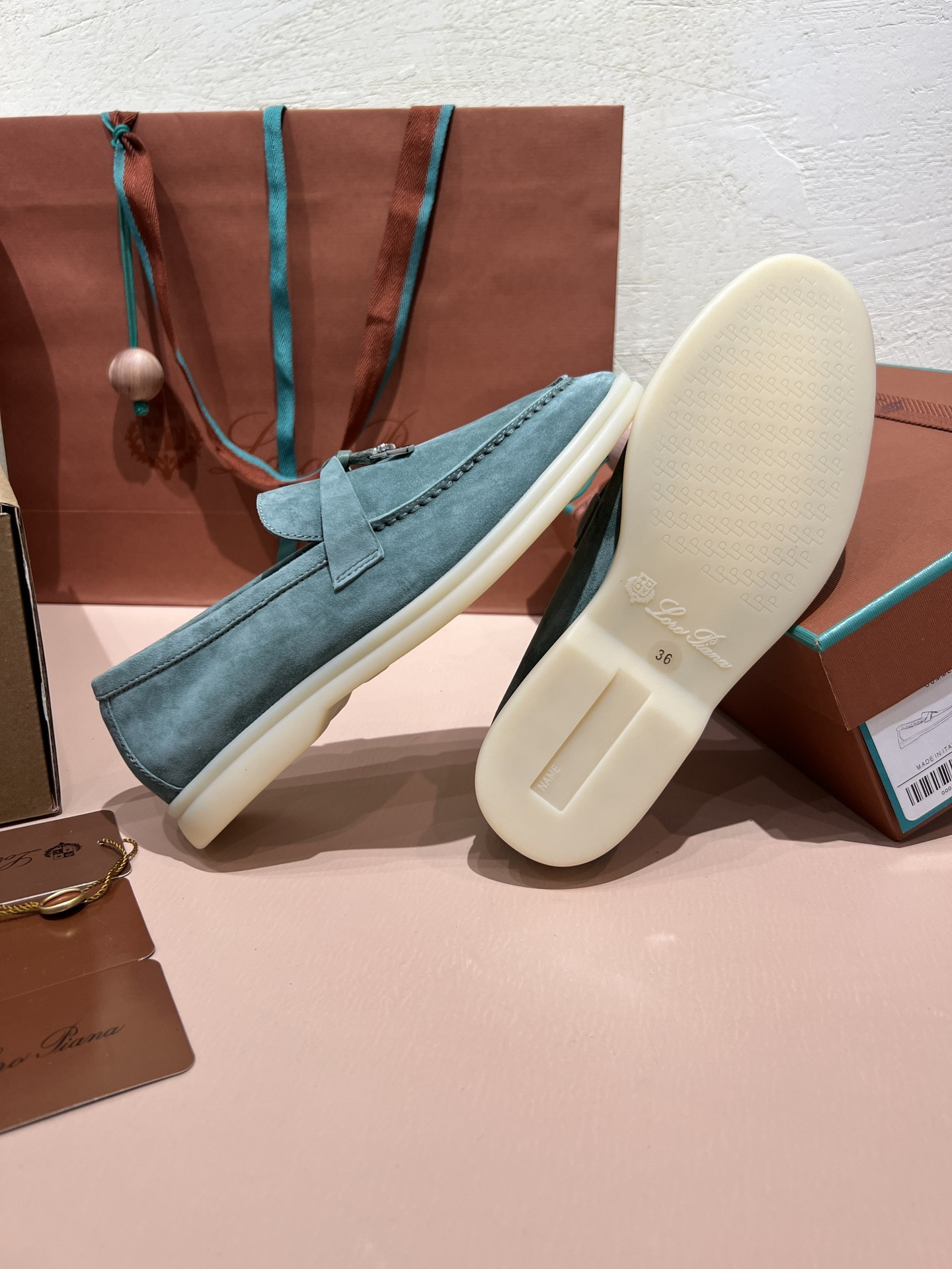 UA L0r0 P1ana Summer Charms Walk Loafers