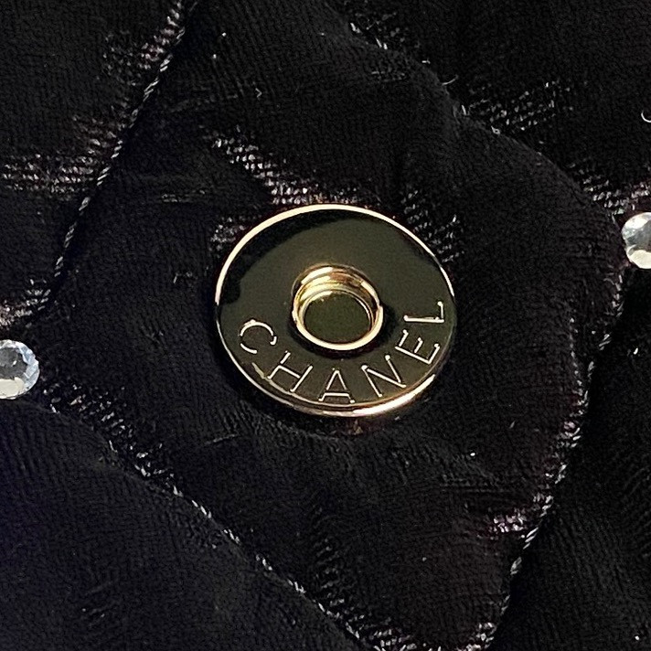 Ch**el Clutch with Chain 13×23×5cm