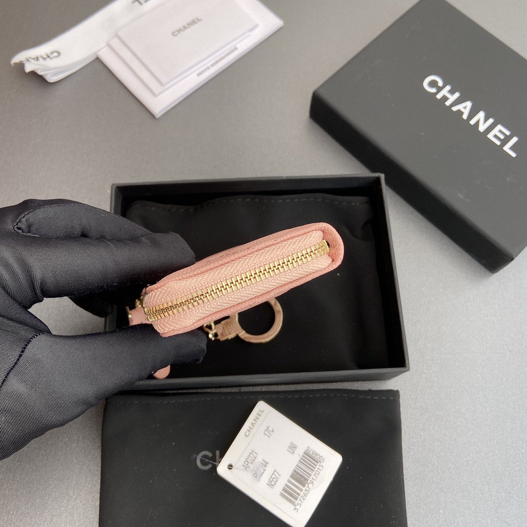 Ch**el Card holder 11.5×7.5×1.5cm